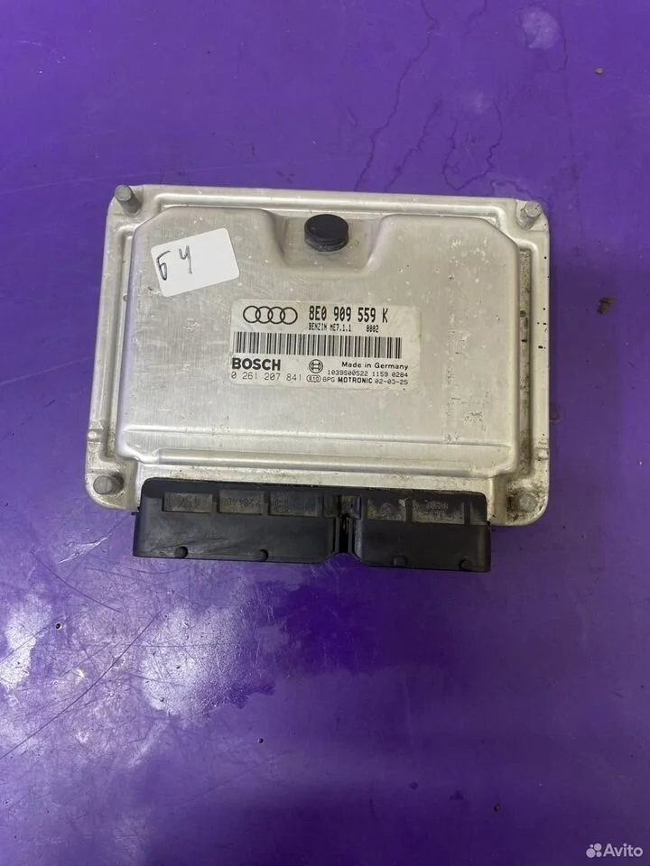 Эбу audi a6 bbj 8e0909559k