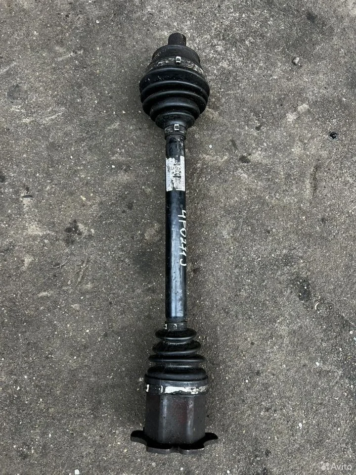 Полуось передняя левая audi a6 c6 4f0407271j