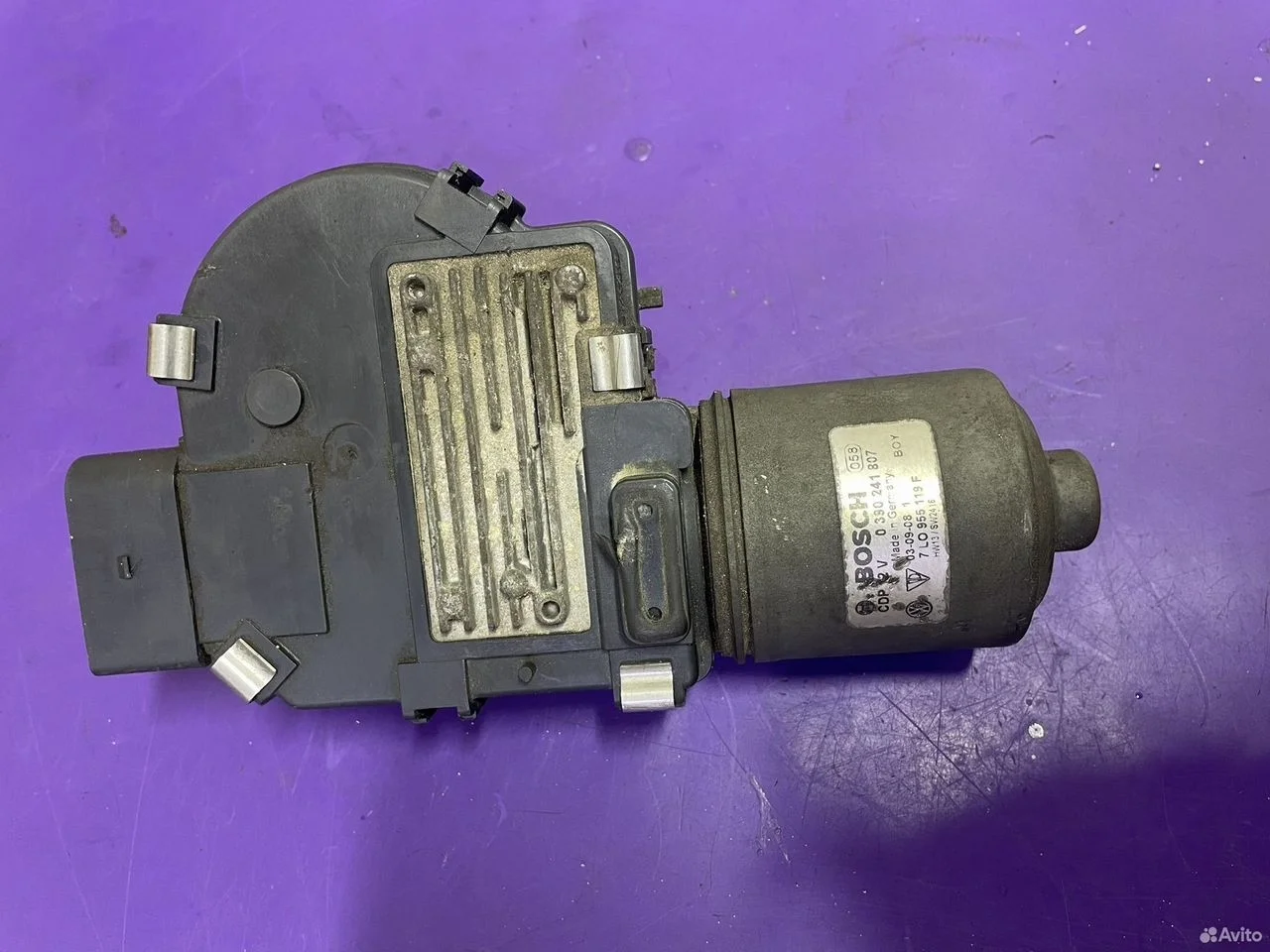 Моторчик дворников vw touareg/porsche cayene