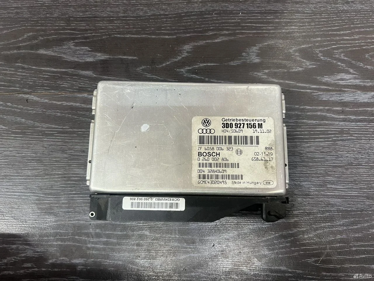 Блок управления акпп vw phaeton 3d0927156m