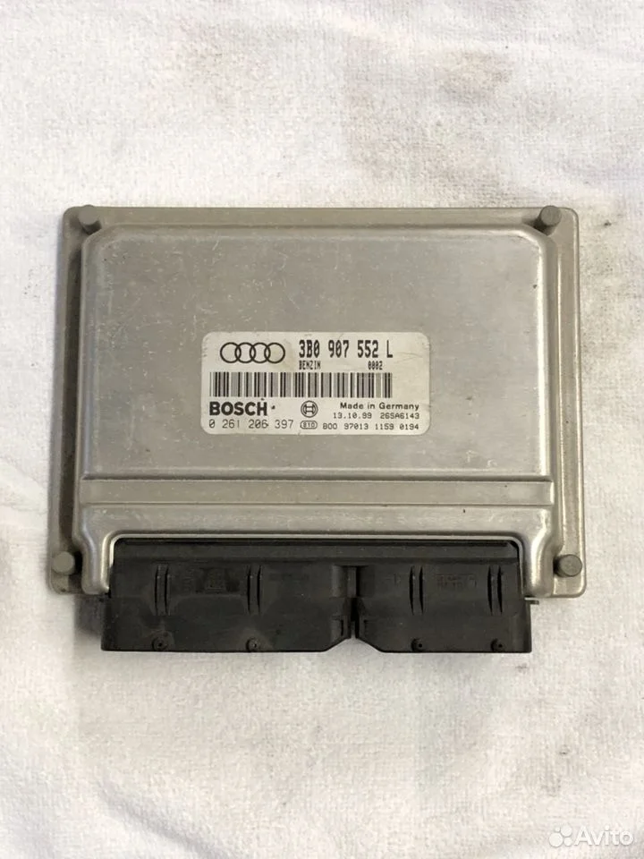 Блок управления двигателем audi a6 c5 3b0907552l