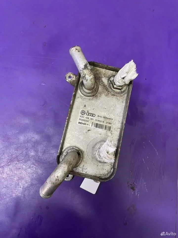 Радиатор масляный акпп volkswagen phaeton