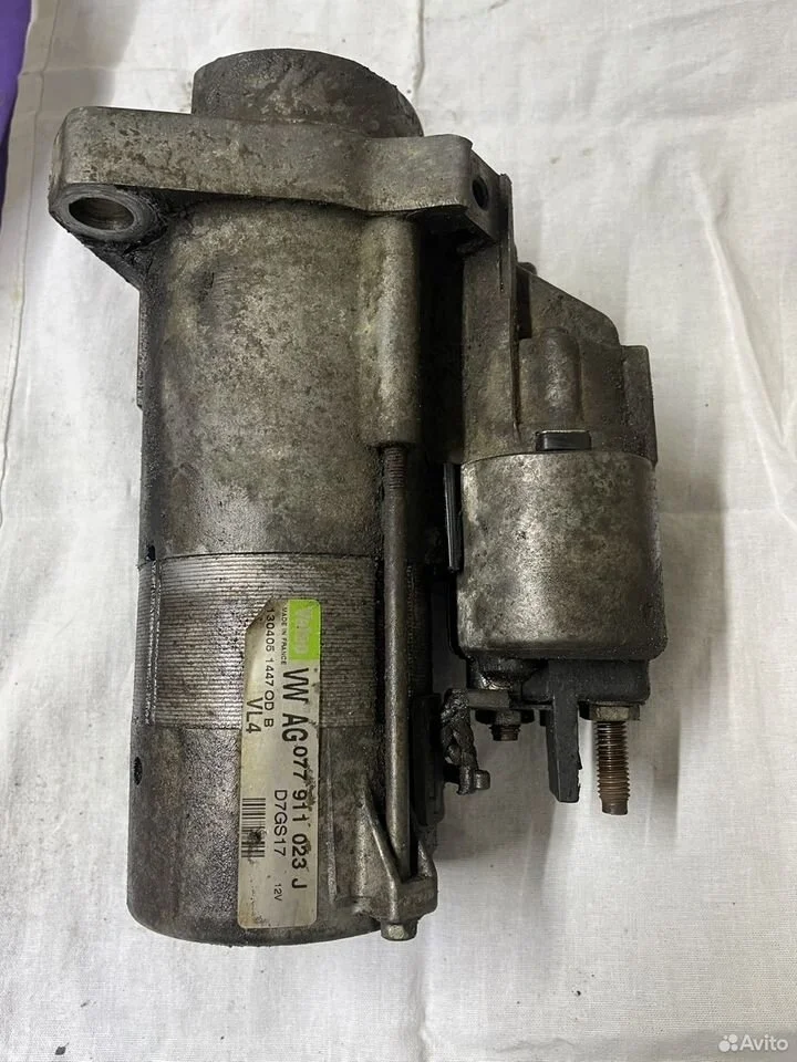 Стартер audi a8 d3 2002-2006 077911023j