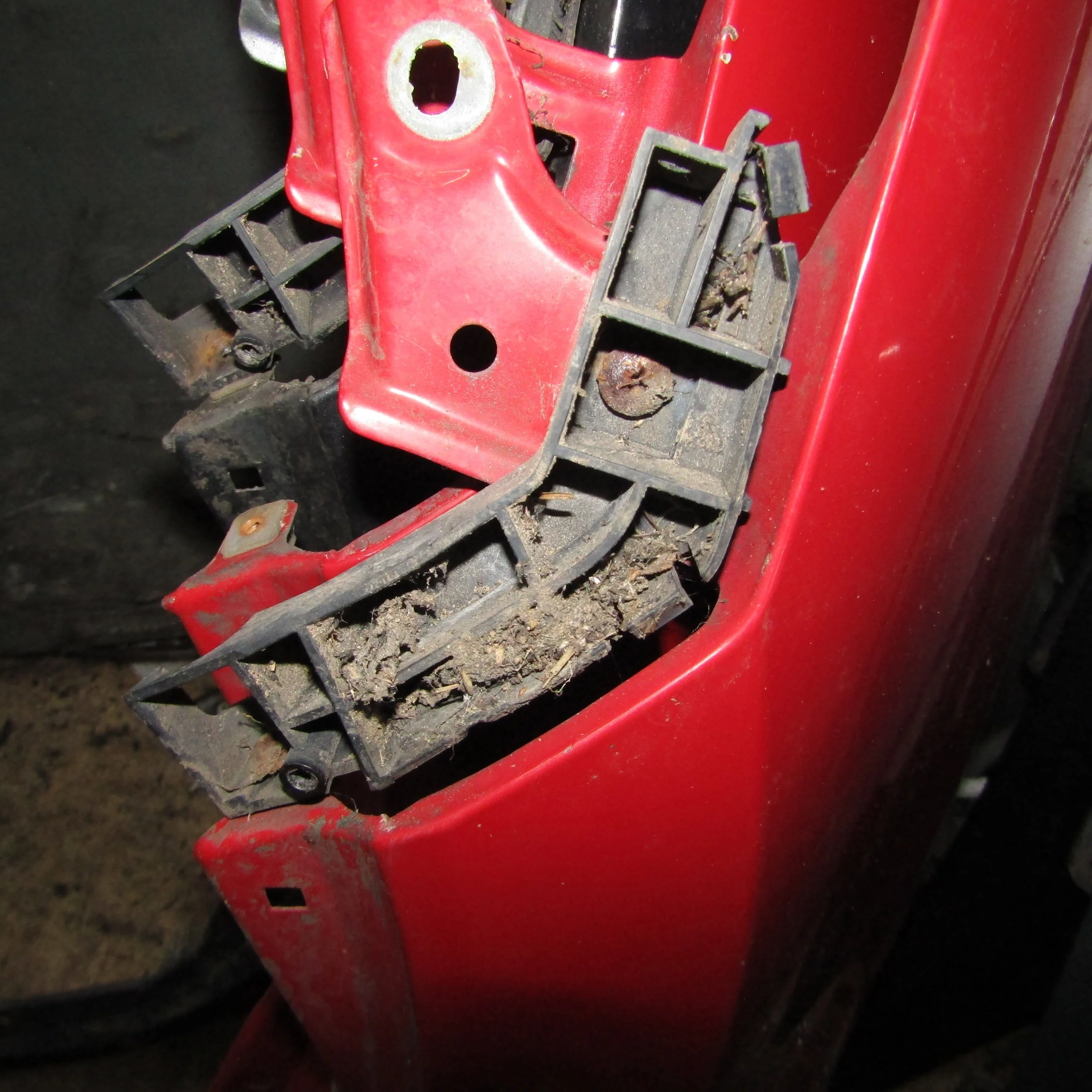 Кронштейн бампера передний левый HONDA Civic VIII