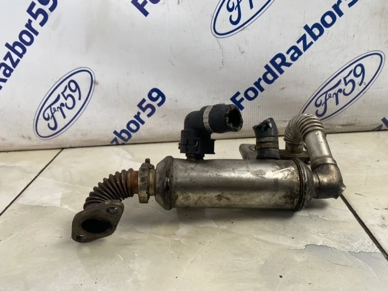 Радиатор системы EGR Ford Focus 2 2007 1417823 CB4 1.8 (KKDA)