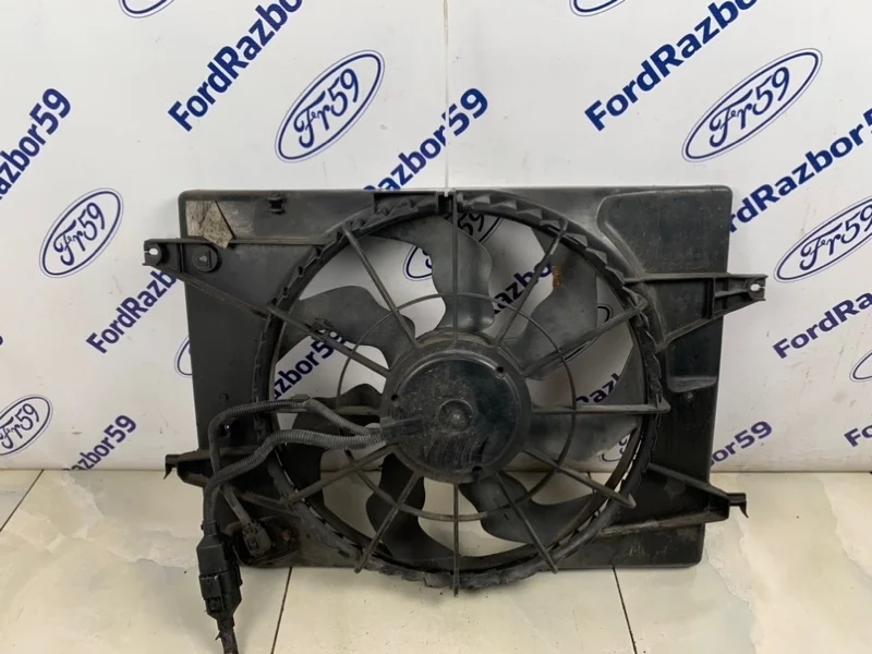 Диффузор с вентилятором Hyundai Tucson 2006 253802E000 JM