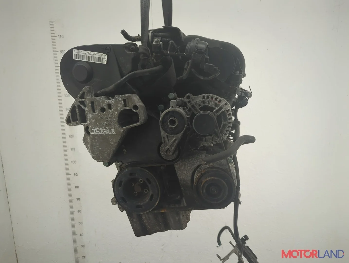 Двигатель (ДВС) Skoda Octavia (A5) 2004-2013 КПП 5-ст.мех.(МКПП) BLR Бензин 2 л FSI