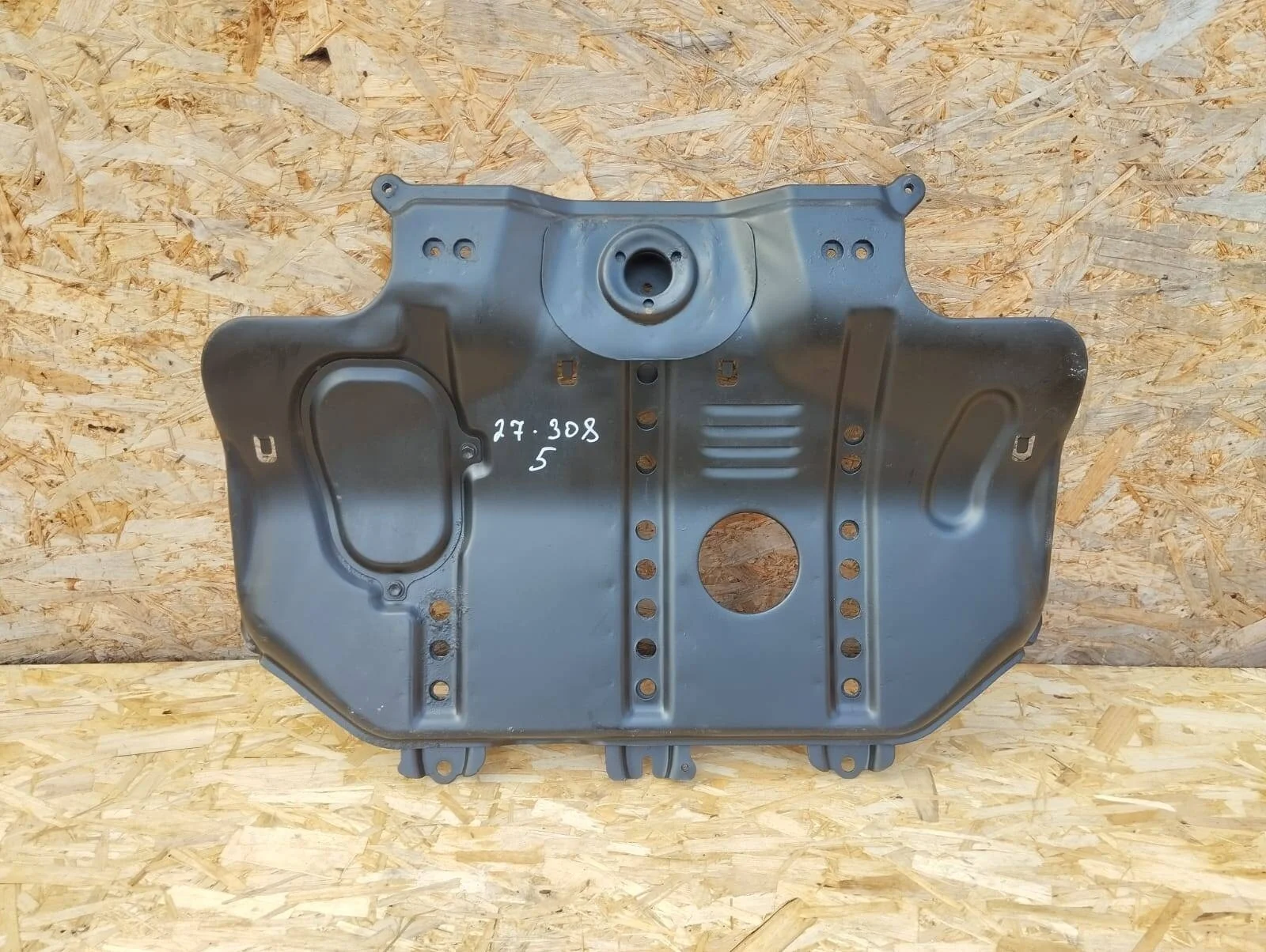 Защита картера Toyota Land Cruiser 100 1998-2007гг. Оригинал передняя часть