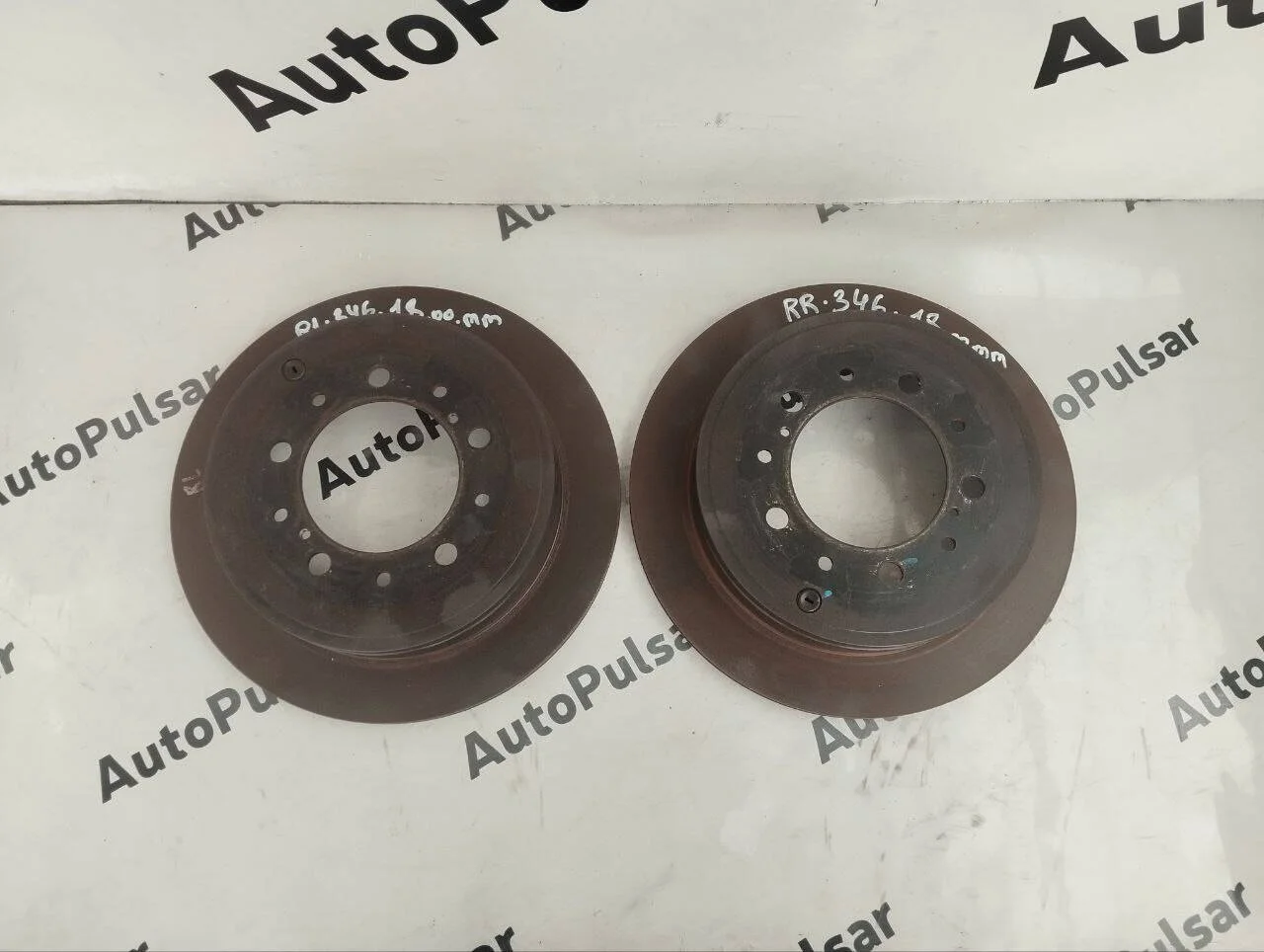 Диск тормозной Toyota Land Cruiser 200 задний к-т Оригинал ADVICS