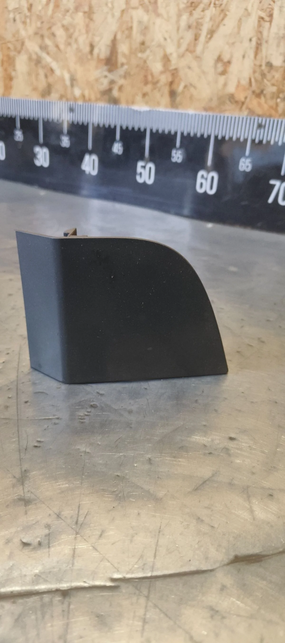 Заглушка бампера Nissan Pathfinder III (2004—2010) 2008 GN0 - BLACK METALLIC