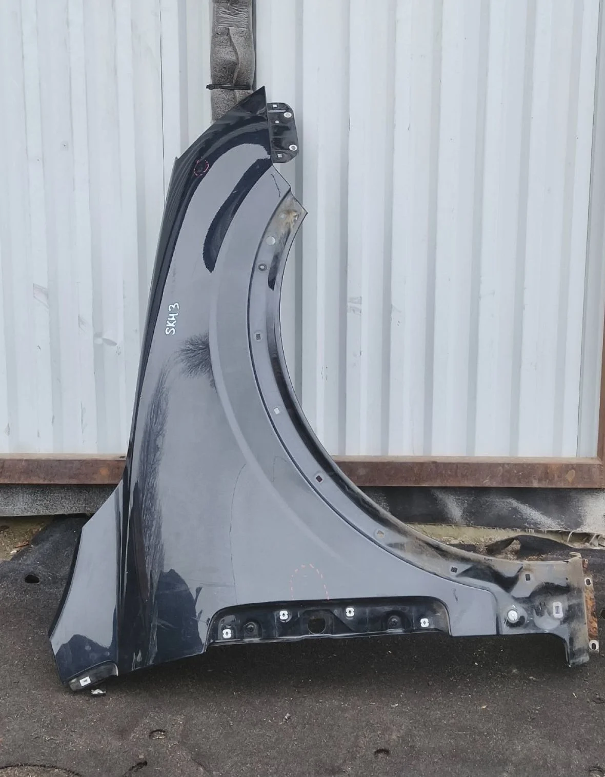 Крыло переднее правое Opel Antara I рестайлинг (2010—2017) 2012 черный