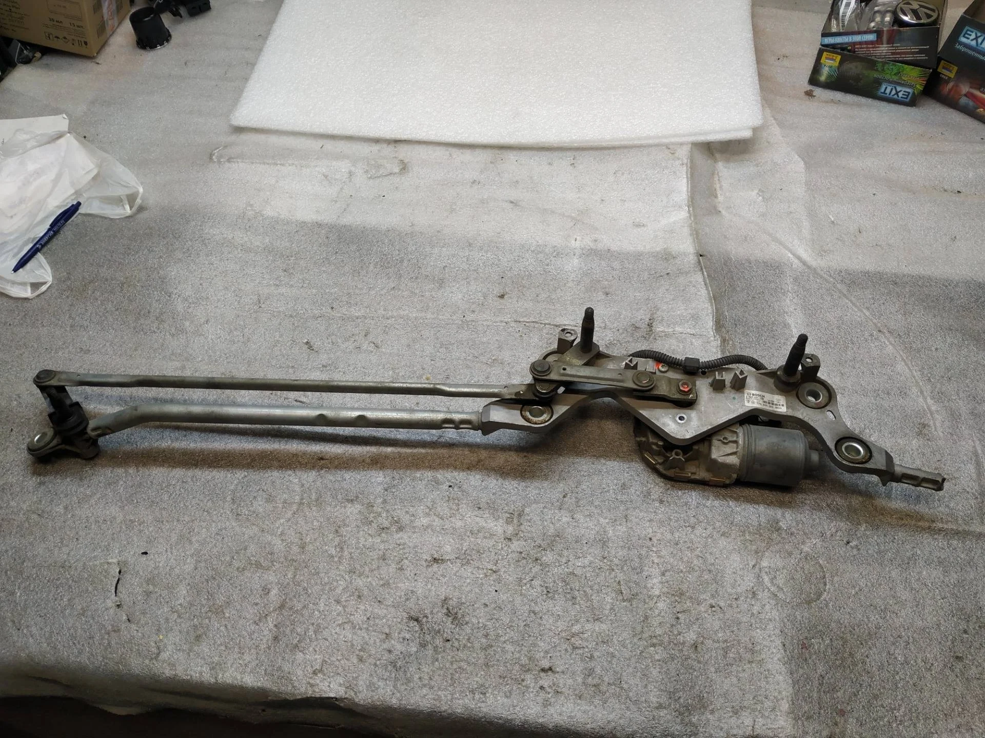 трапеция стеклоочистителя Volkswagen Touareg 2 7P6