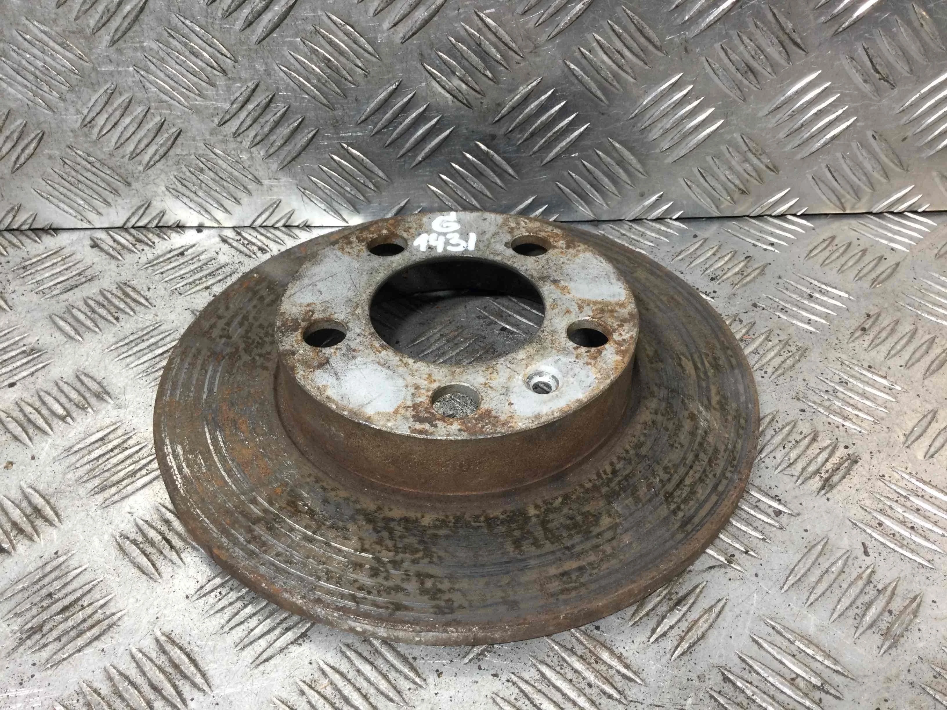 Диск тормозной задний Audi A3 8L (1996-2000) дизель 1.9 TDI Механика Х/б