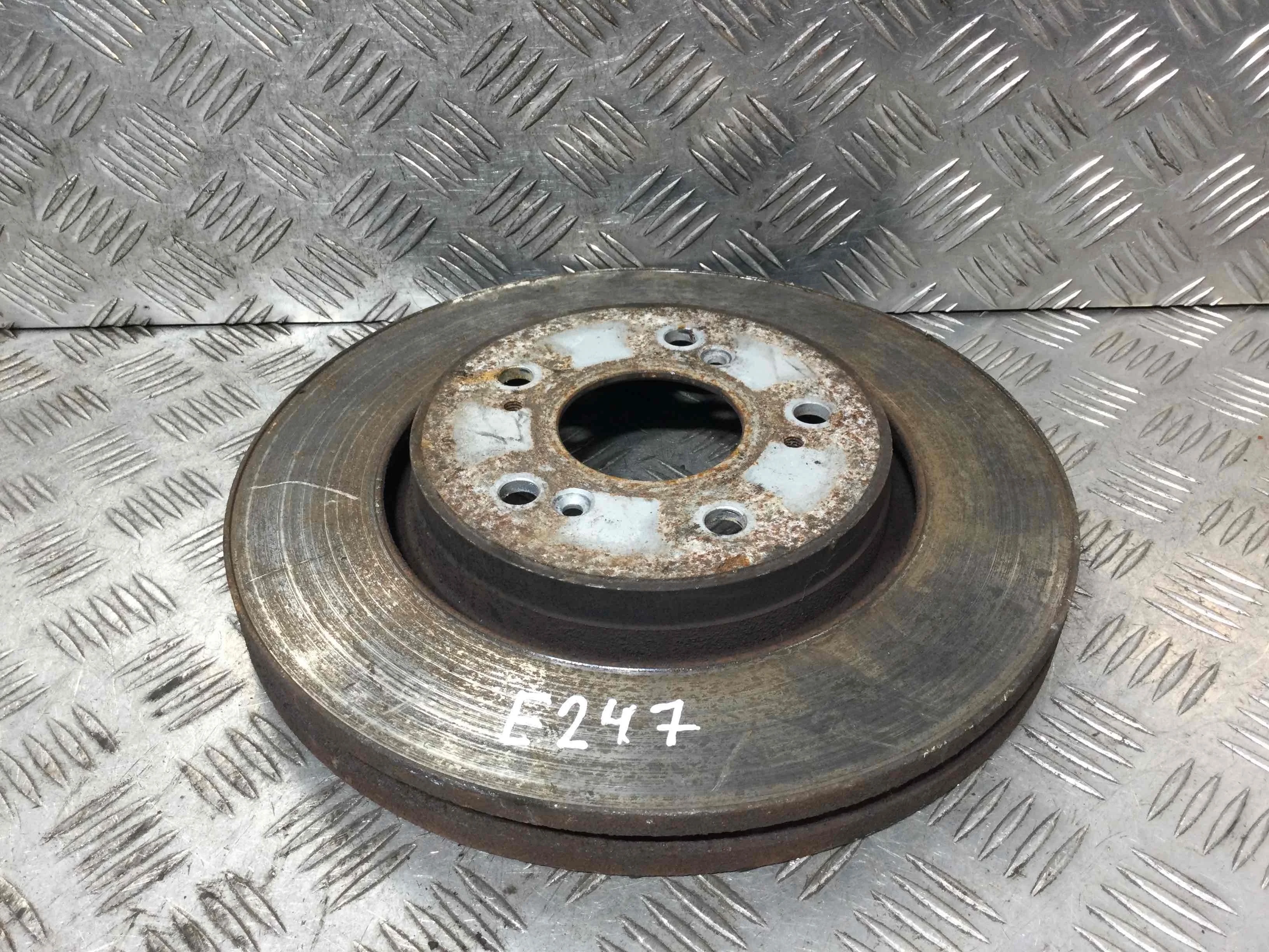 Диск тормозной передний Honda CR-V 3 поколение [рестайлинг] (2009-2012) бензин 2.0 i Автомат Кроссовер