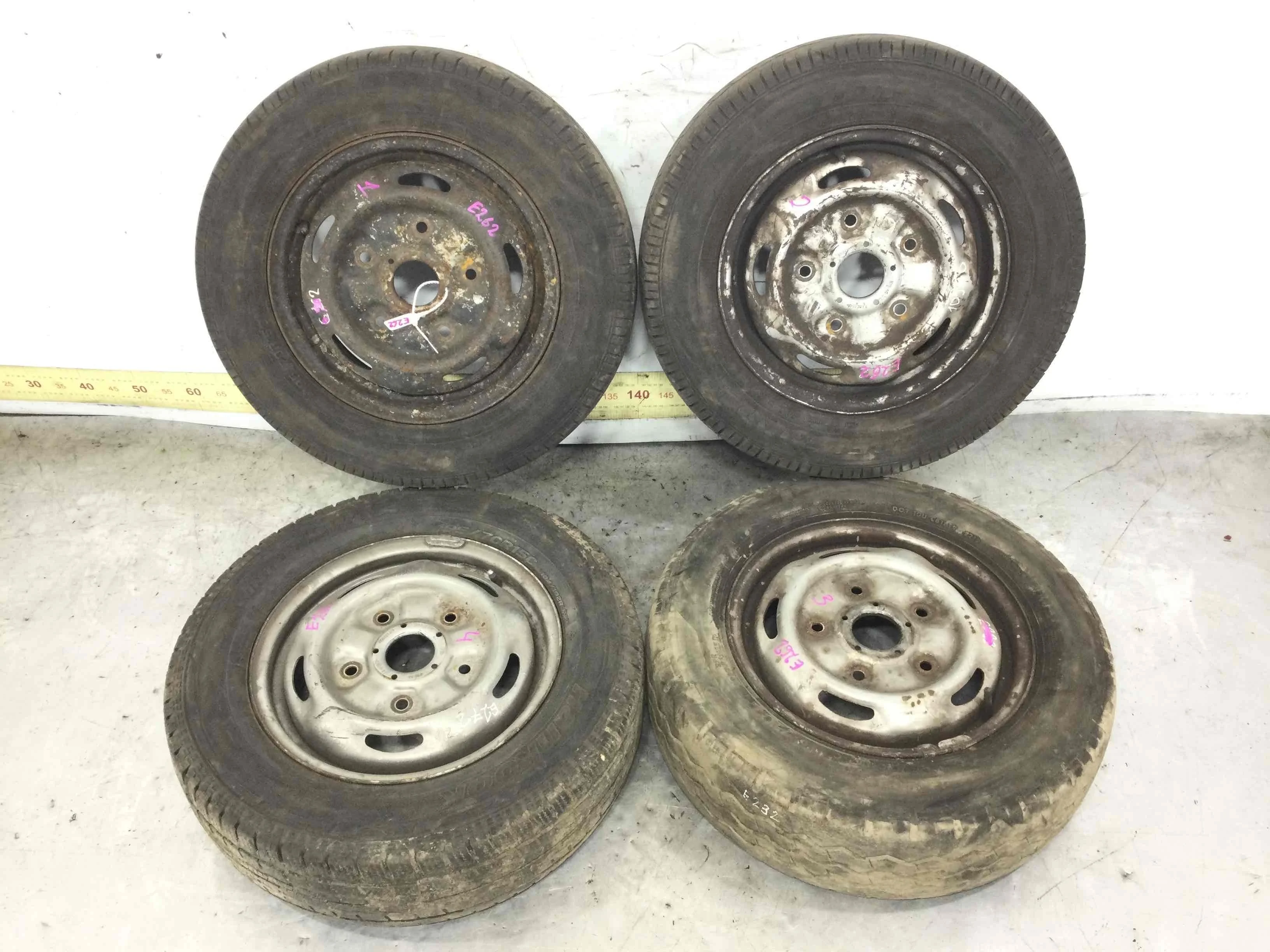 Диск штампованный Ford Transit 3 поколение (2000-2006) дизель 2.0 TDCi Механика Микроавтобус