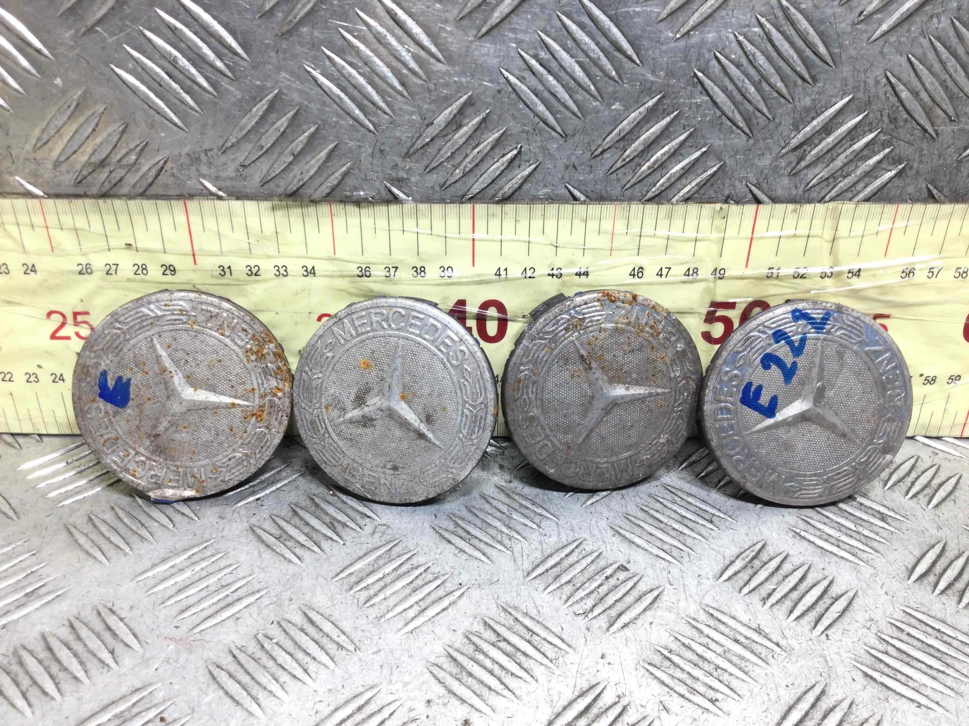 Колпачок литого диска Mercedes CLK W209/A209 [рестайлинг] (2005-2010) дизель 2.2 CDI Автомат Седан