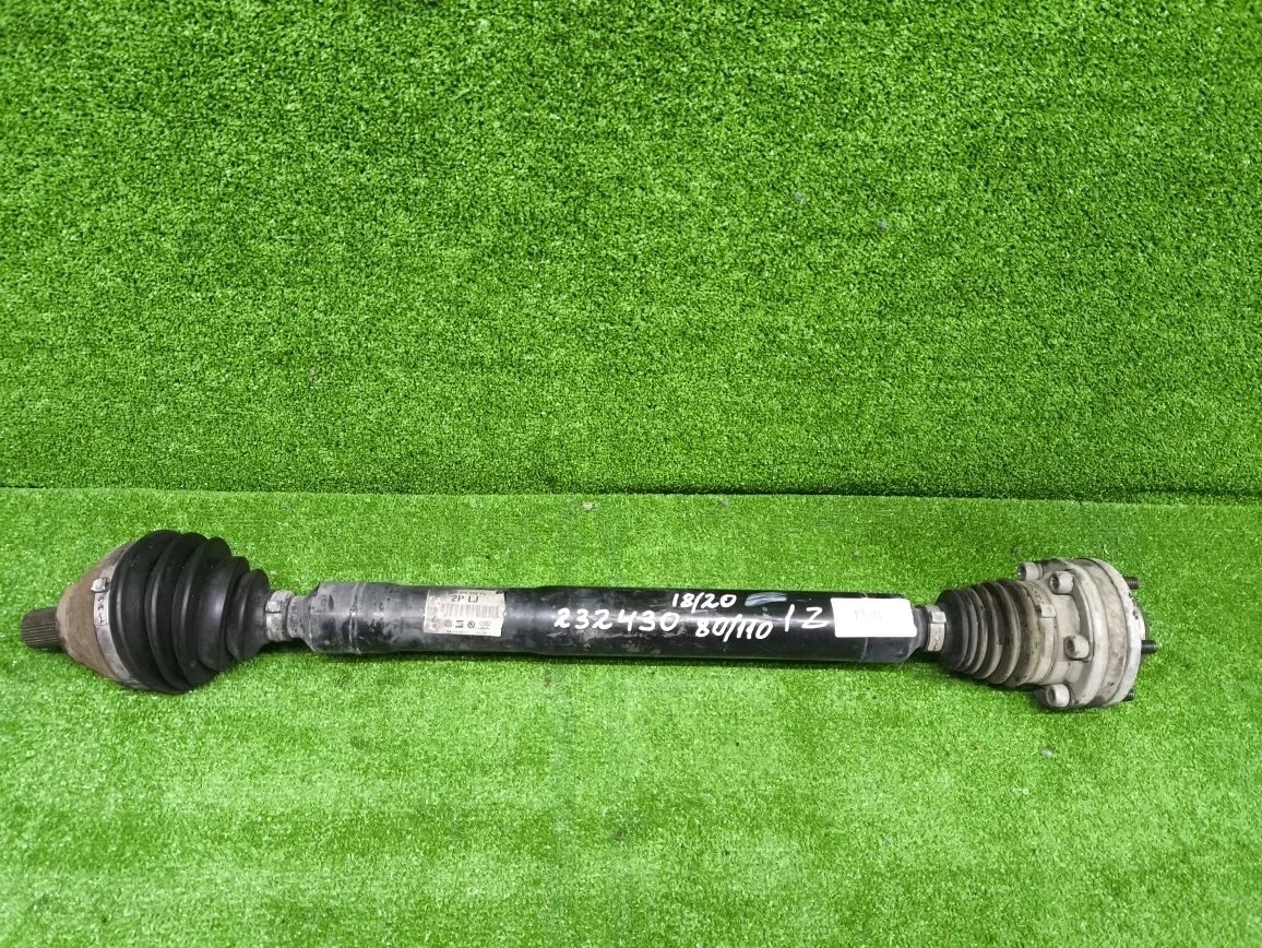Вал привода со шрусами AUDI A3, SKODA OCTAVIA 1Z, VOLKSWAGEN GOLF 5/5+, JETTA 5, PASSAT B6/B7/CC, CADDY, TOURAN 1,8/2,0 2004- пупырышка правый 80/110 б/у A3(2004-2013);OCTAVIA 1Z(2004-2012);GOLF 5(2004-2009);GOLF 5+(2005-2014);JETTA 5(2005-2009)