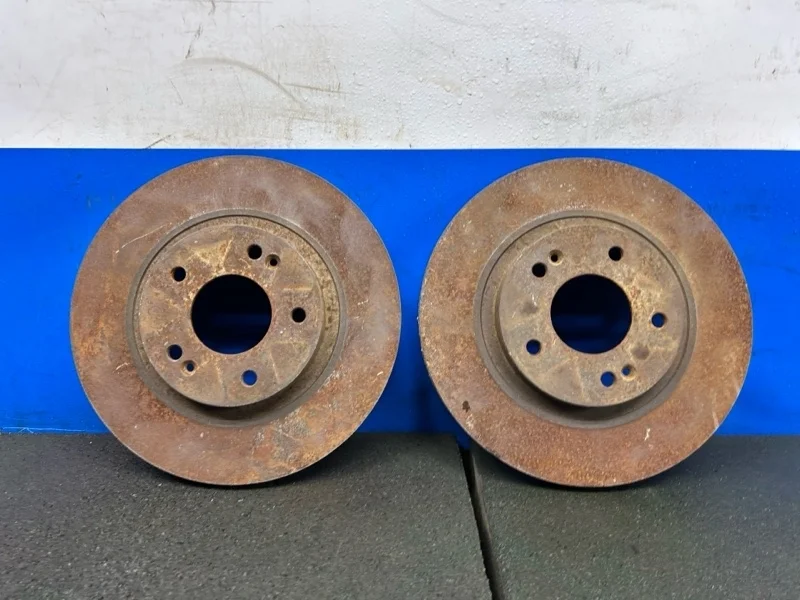 Диск тормозной Hyundai Santa Fe 1 2004 5171226100 SM 2.7 G6BA, передний