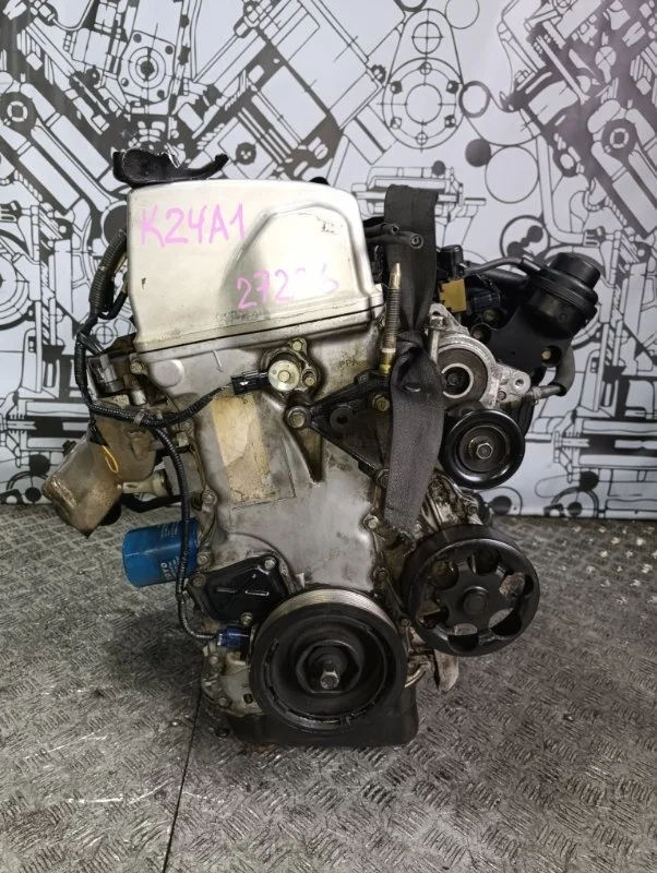 Двигатель Honda CR-V II 2001-2006 K24A1 RD5 K24A1