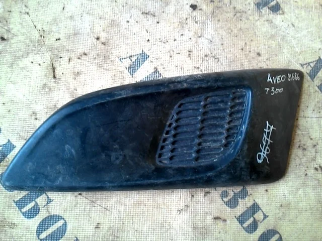 Накладка под ПТФ левая CHEVROLET AVEO T300 2011-2015 96694768