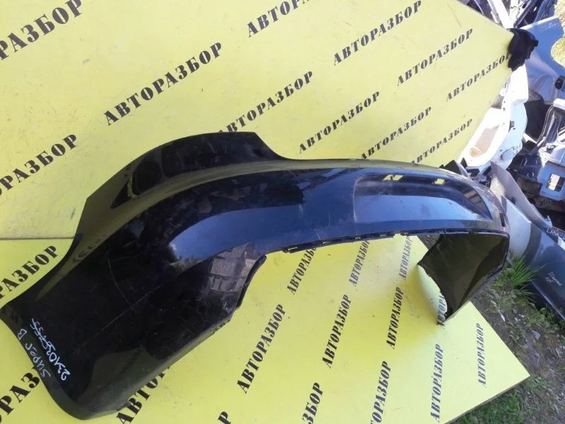 Бампер задний SKODA SUPERB 2008-2015 3T5807421