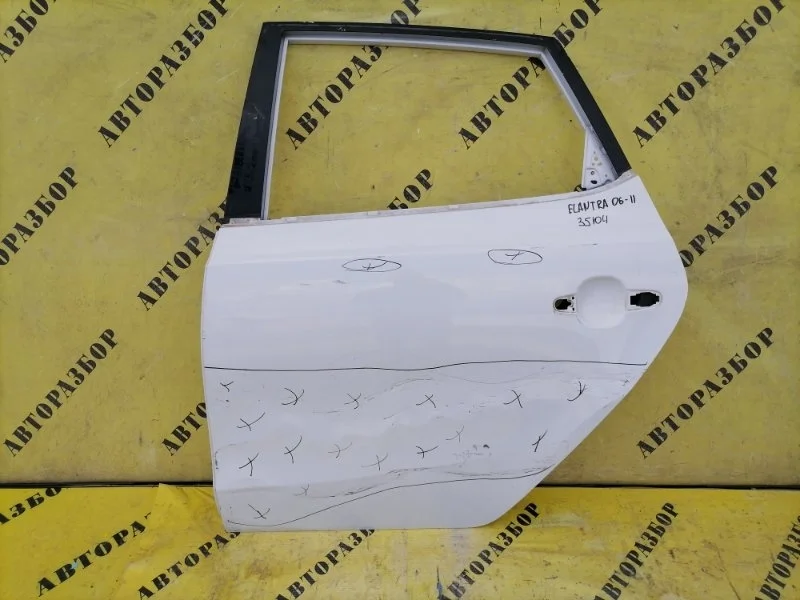 Дверь задняя левая HYUNDAI ELANTRA (HD) 2006-2011 770032H010