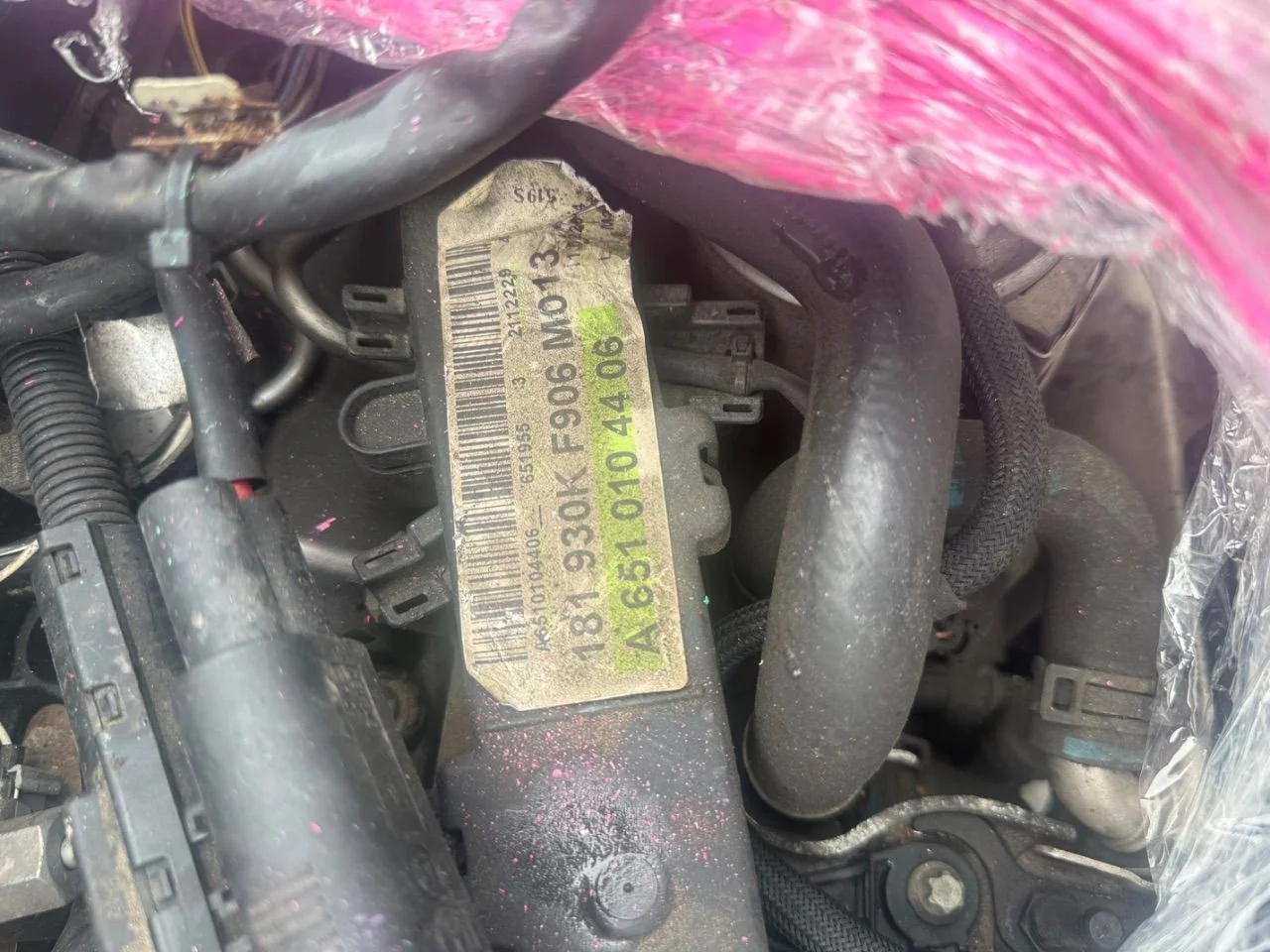 Двигатель 651955 Mercedes-Benz Sprinter W906 2.2 Бензин