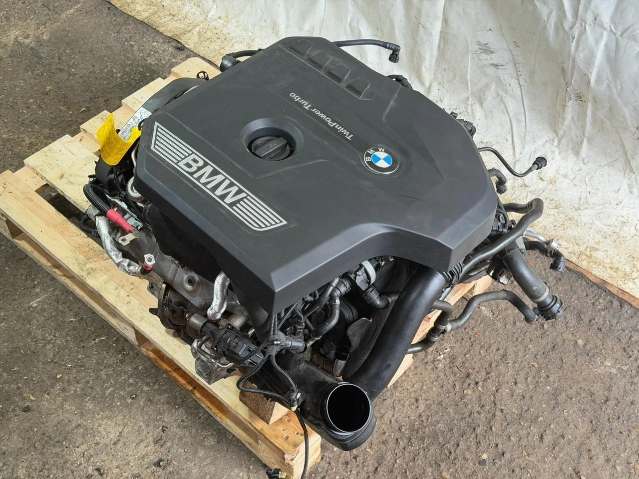 Двигатель в сборе B48B20B BMW 5-серии 2017 11002455348 G30 B48B20B
