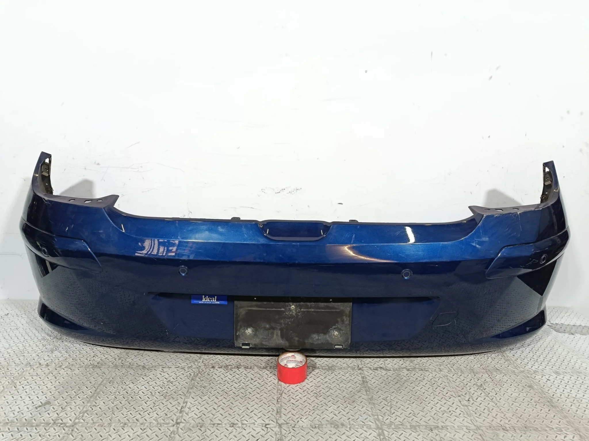 БАМПЕР PEUGEOT 308 7410EN ЗАДНИЙ  синий XA7309