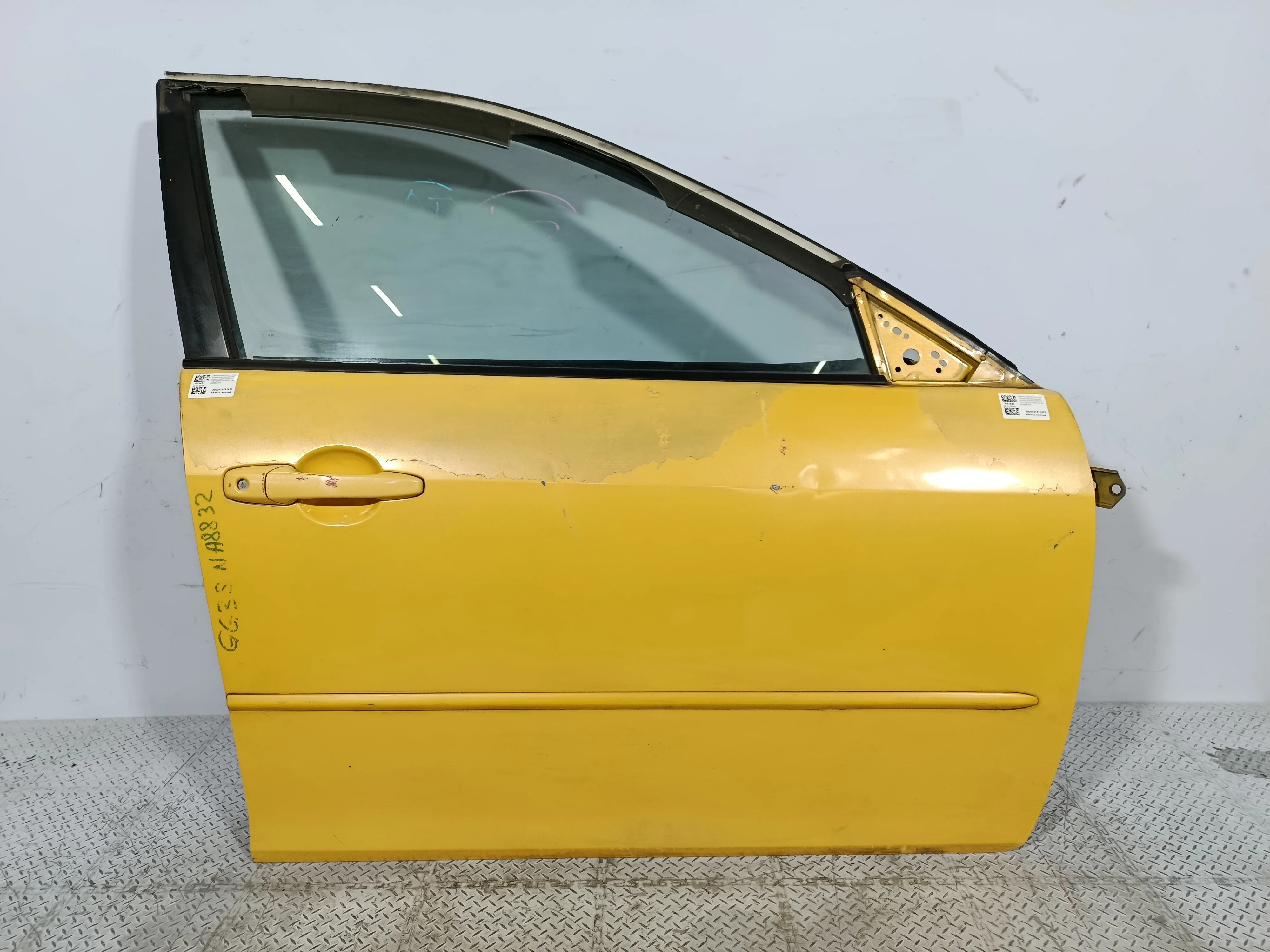 ДВЕРЬ MAZDA ATENZA MAZDA6 GJYA5802XM ПЕРЕДНЯЯ ПРАВАЯ  желтый, 25C NA8832