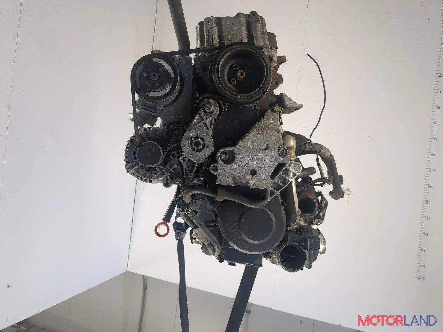 Двигатель (ДВС) Volkswagen Golf 5 2003-2009 КПП-робот (РКПП) BLS Дизель 1.9 л TDI
