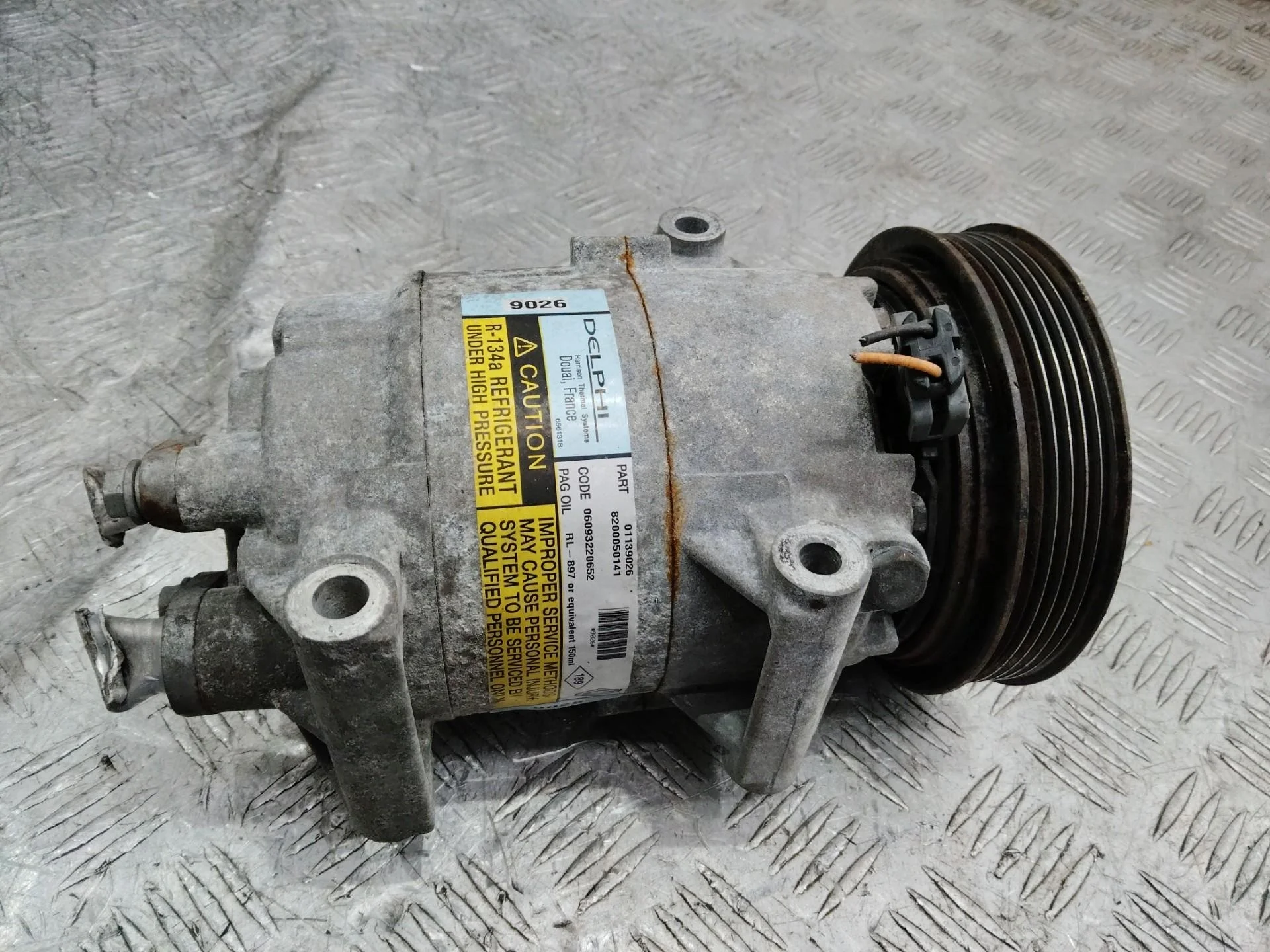 компрессор кондиционера Renault Megane 2  2005