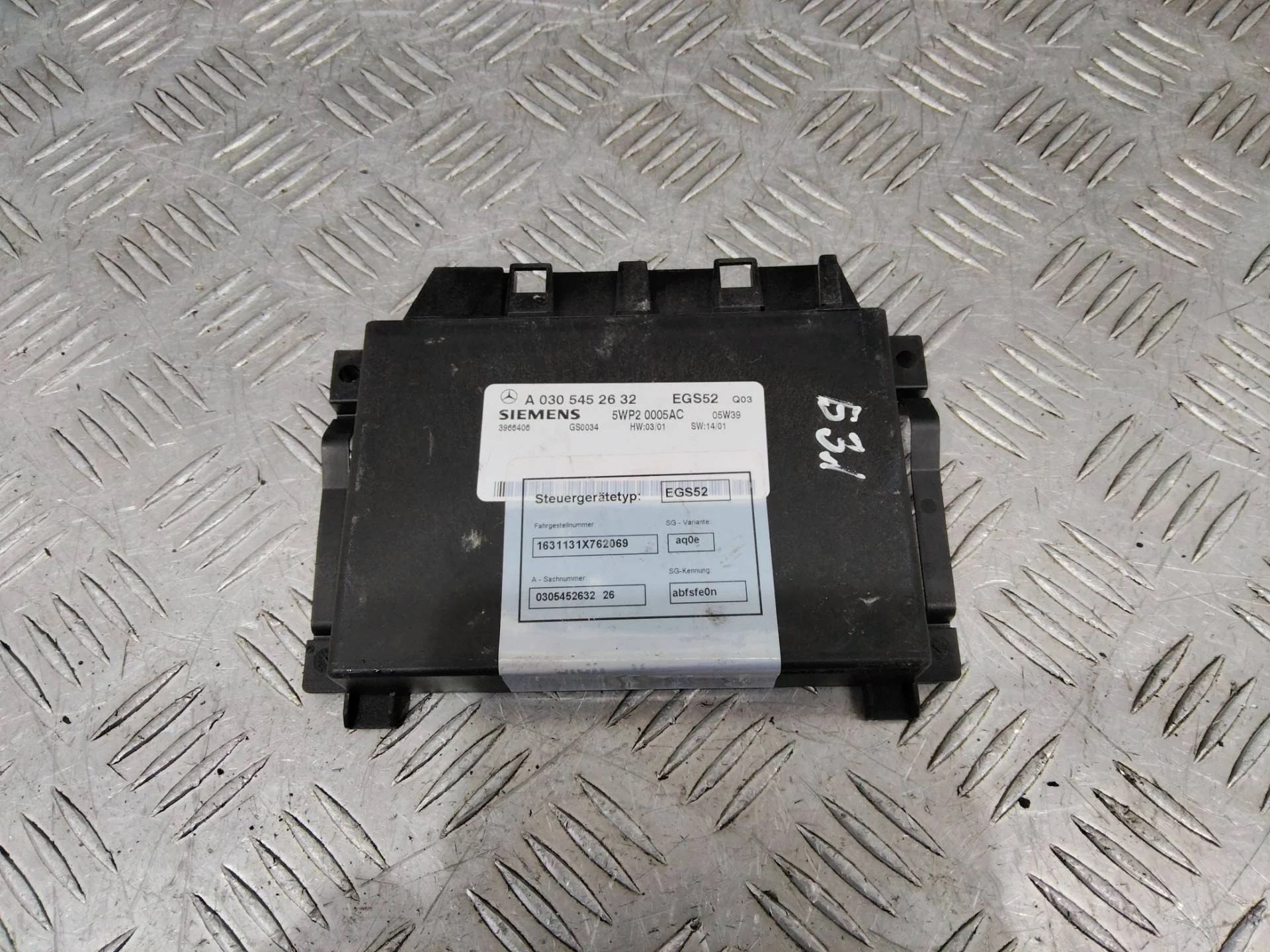 блок управления АКПП Mercedes-Benz M W163  2001