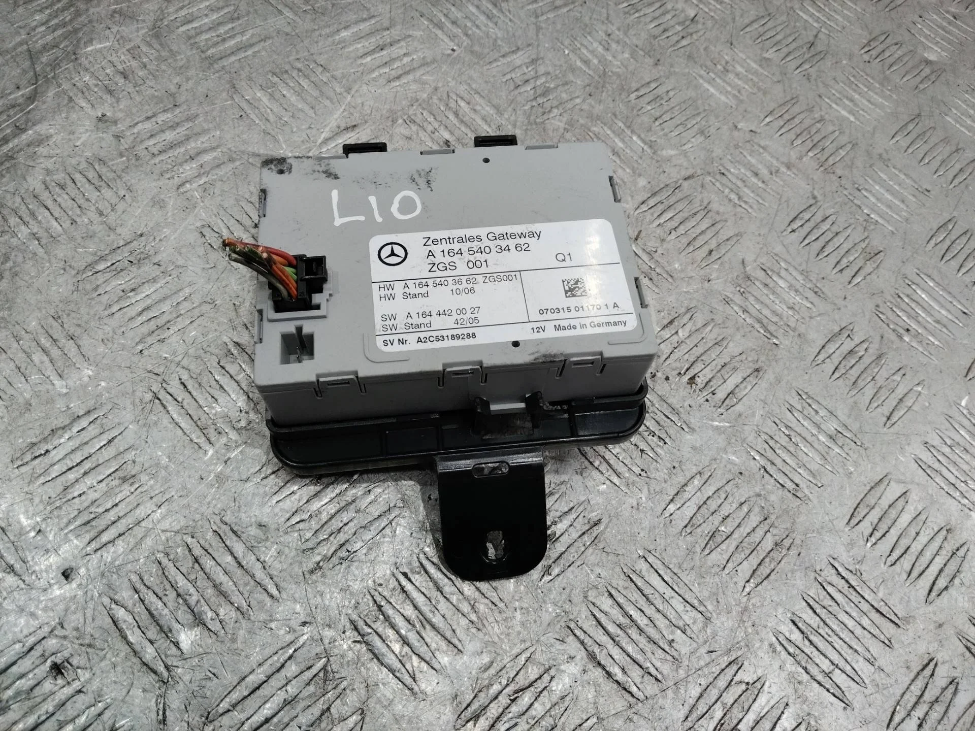 блок управления центральным замком Mercedes-Benz M W164  2007