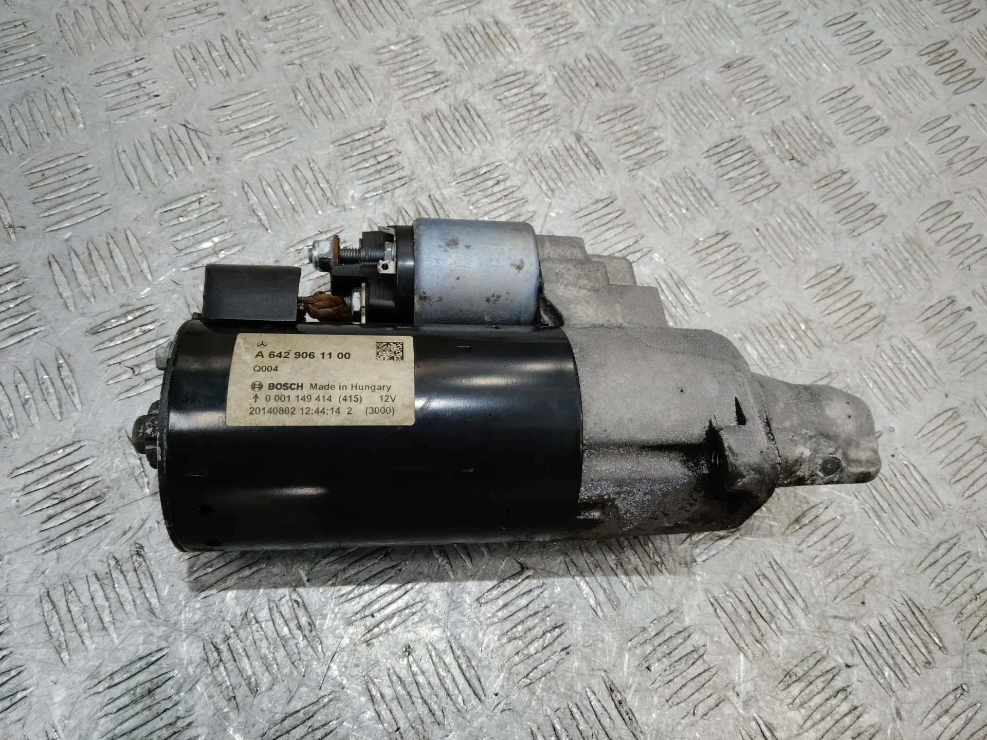 стартер Mercedes-Benz S W222/C217/A217  2014