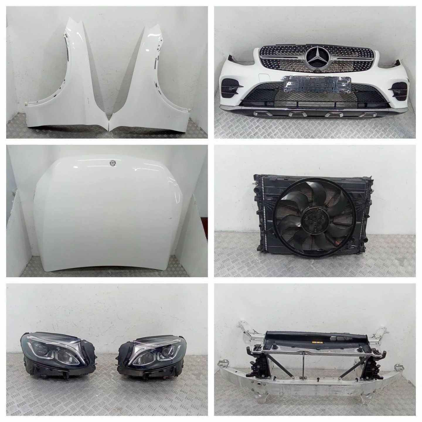 передняя часть (ноускат) Mercedes-Benz GLC X253/C253  2017