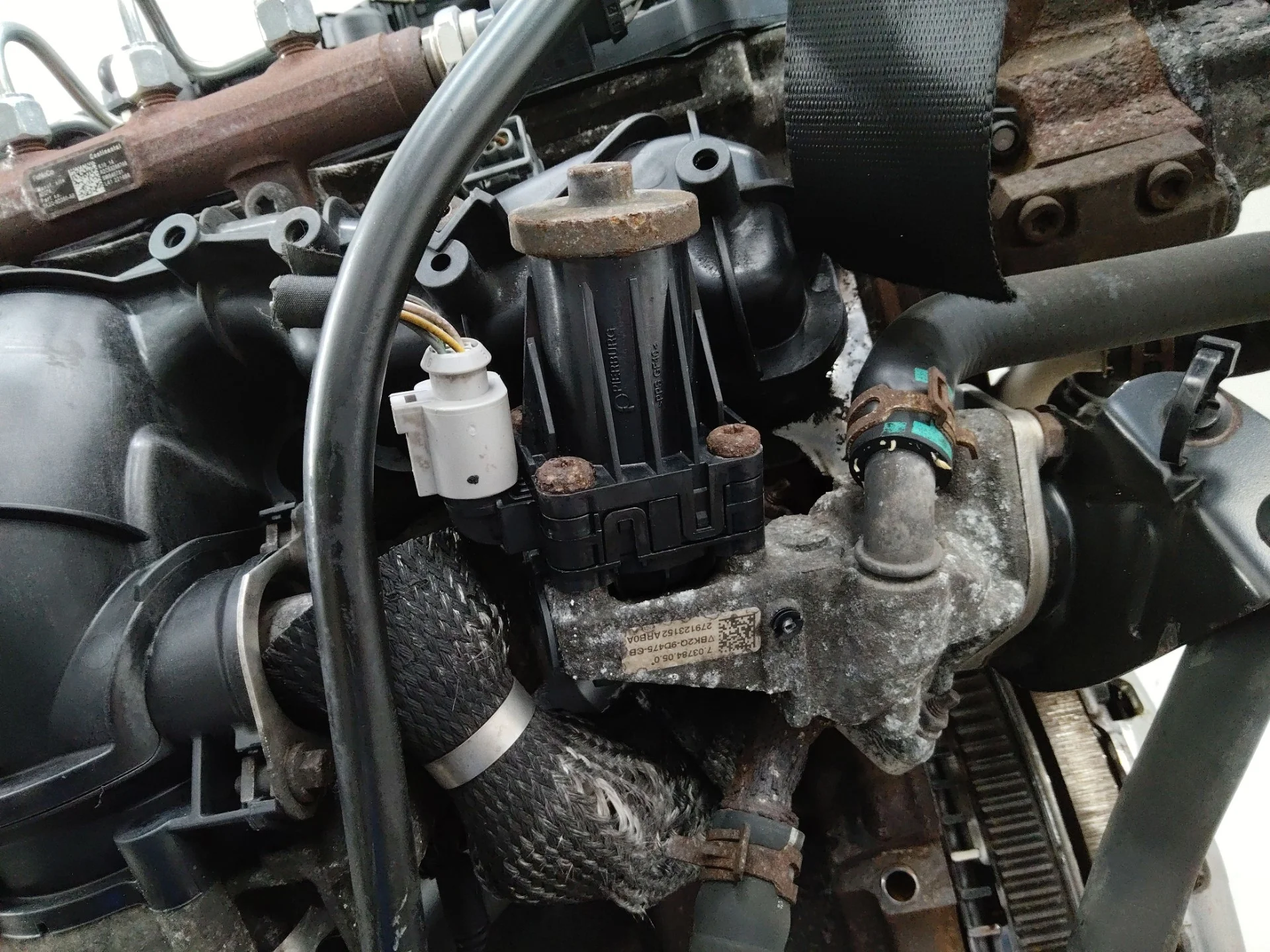клапан EGR Ford Transit 7  2012