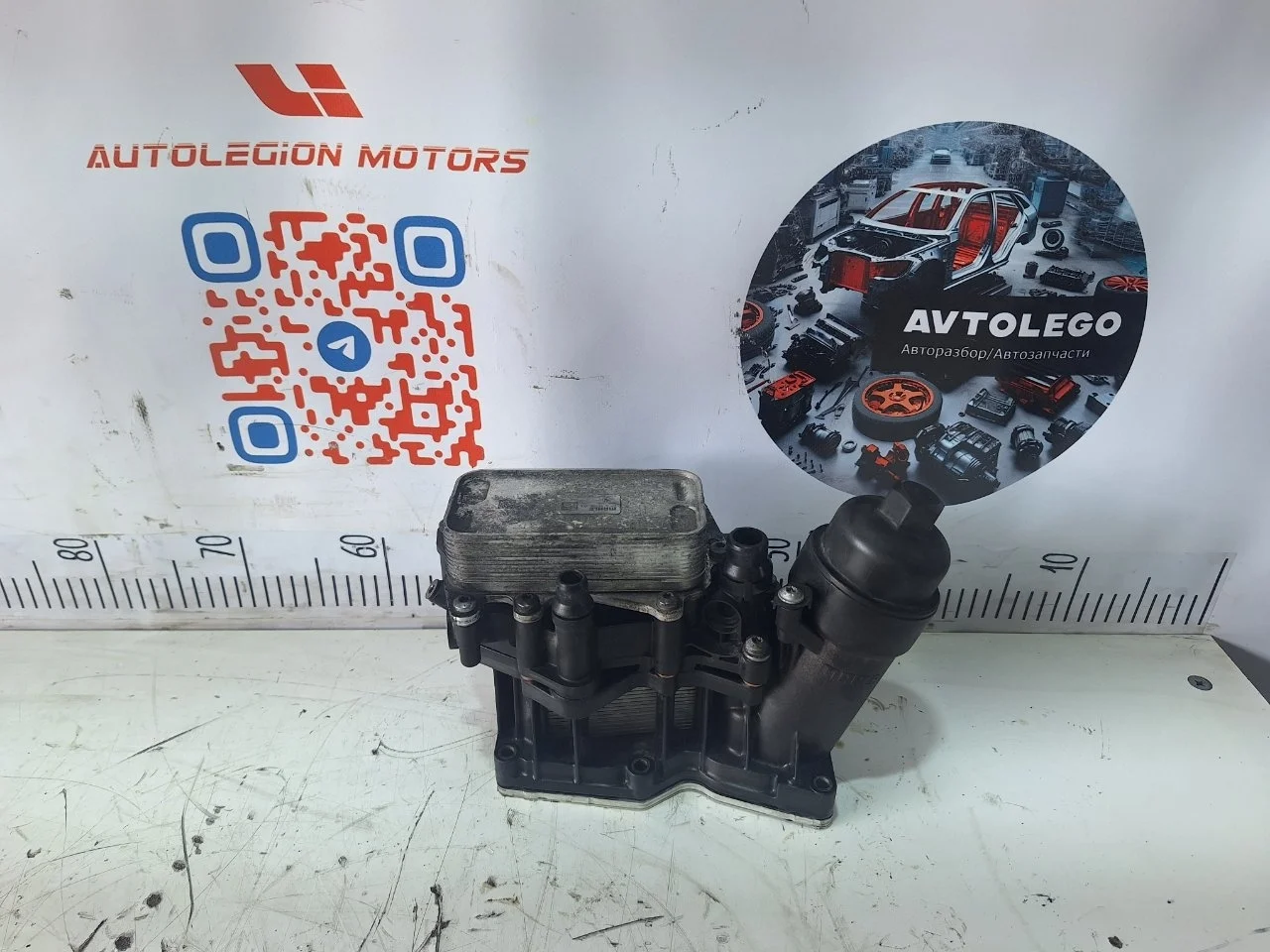 Корпус масляного фильтра BMW 520D 2011 F10