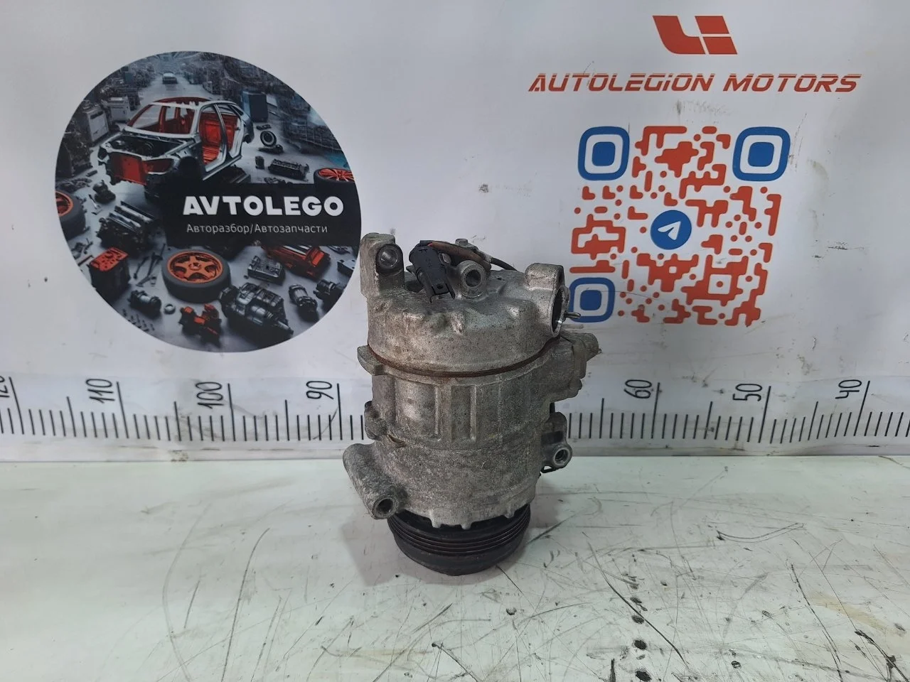 Компрессор кондиционера BMW 750Li 2009 64509154072 F02 N63