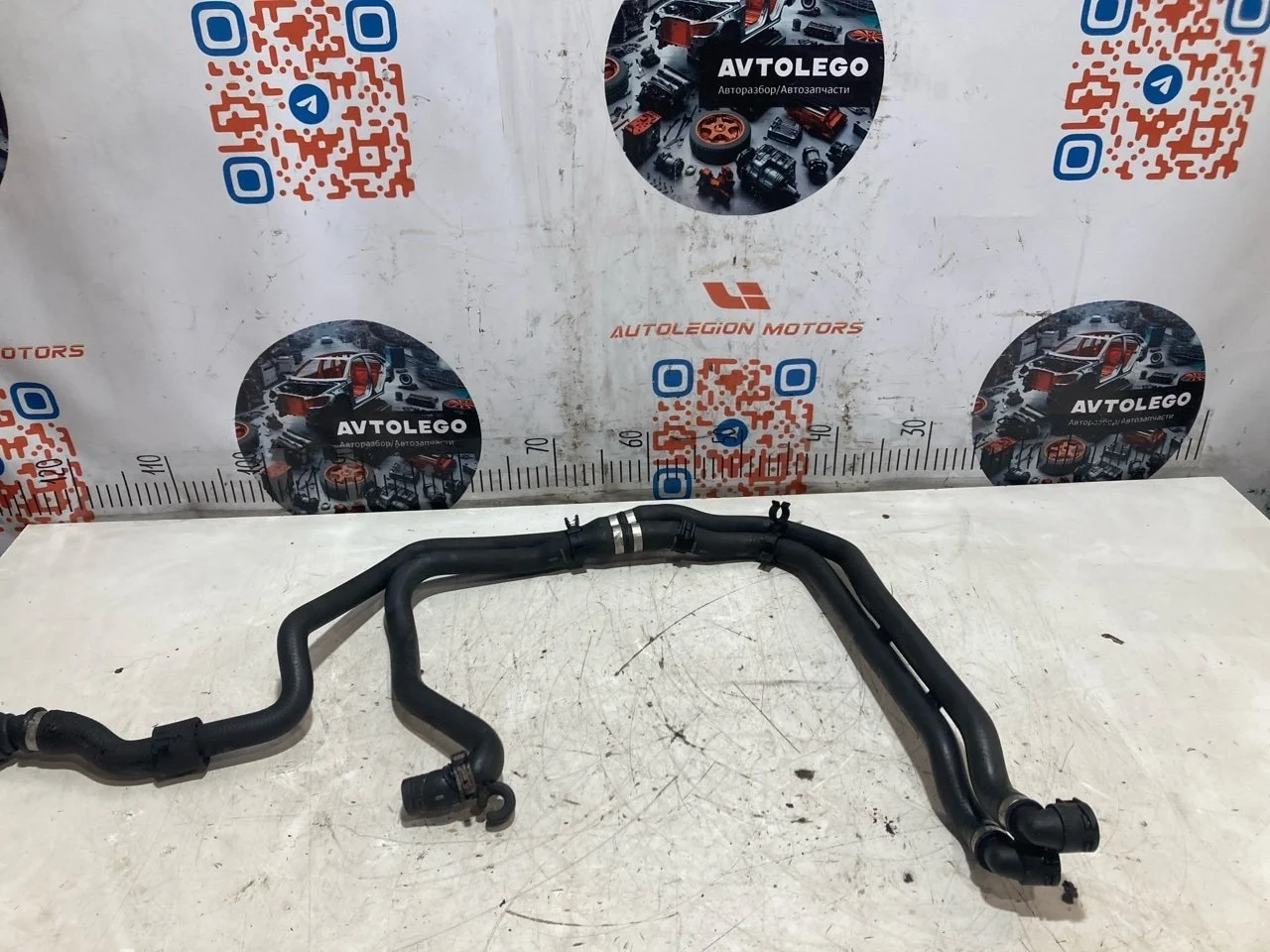 Патрубок охлаждения BMW X3 2007 17123422785 E83 N52N