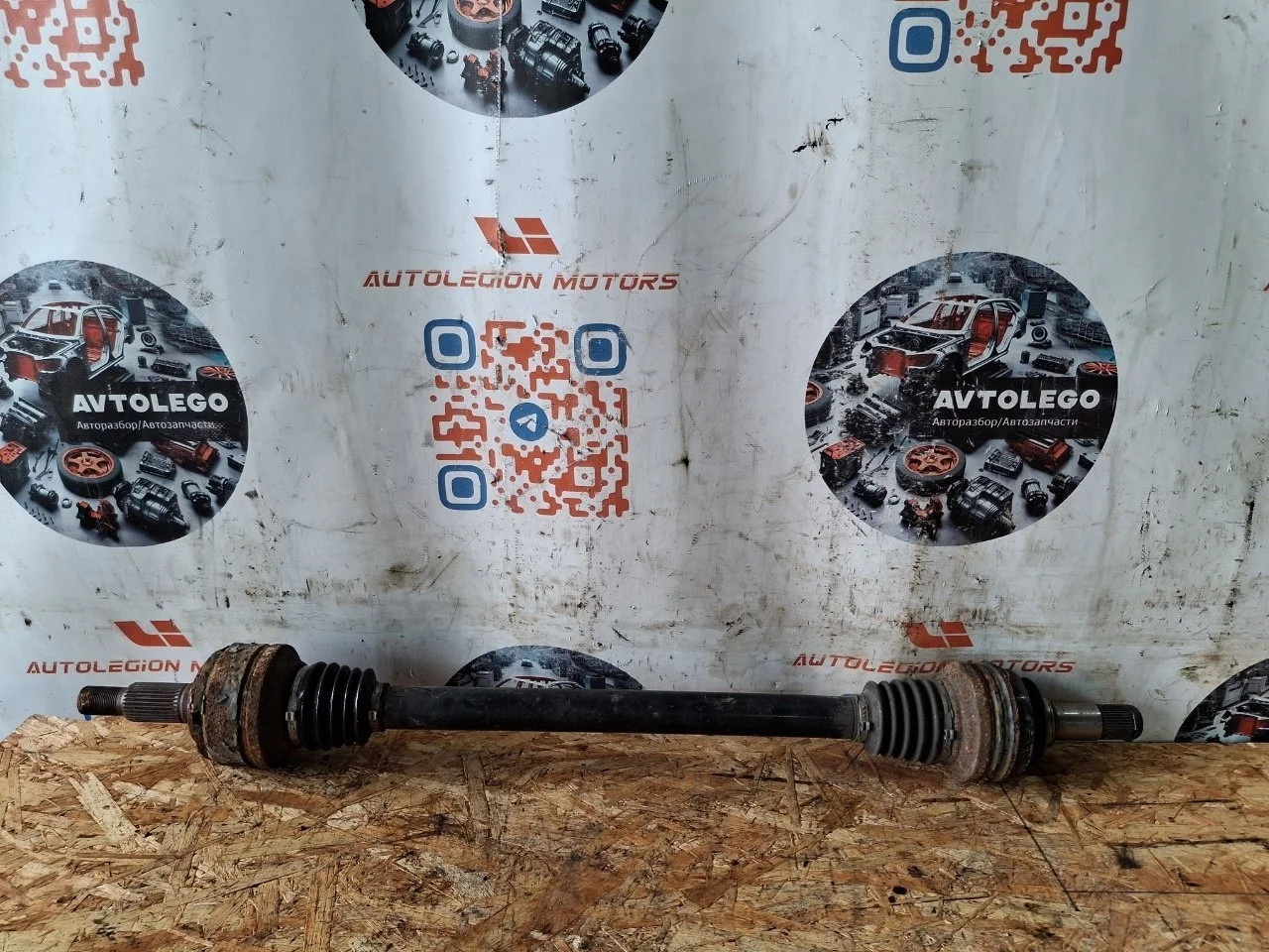 Полуось задняя Audi Q7 2011 7L8501201B 4L CJWC, задний