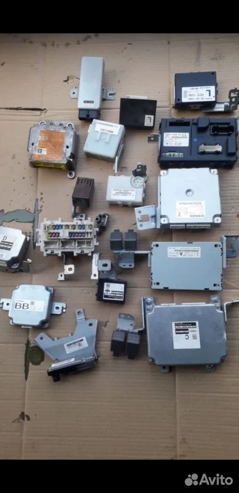 Блок управления проводка nissan patrol y62 разбор