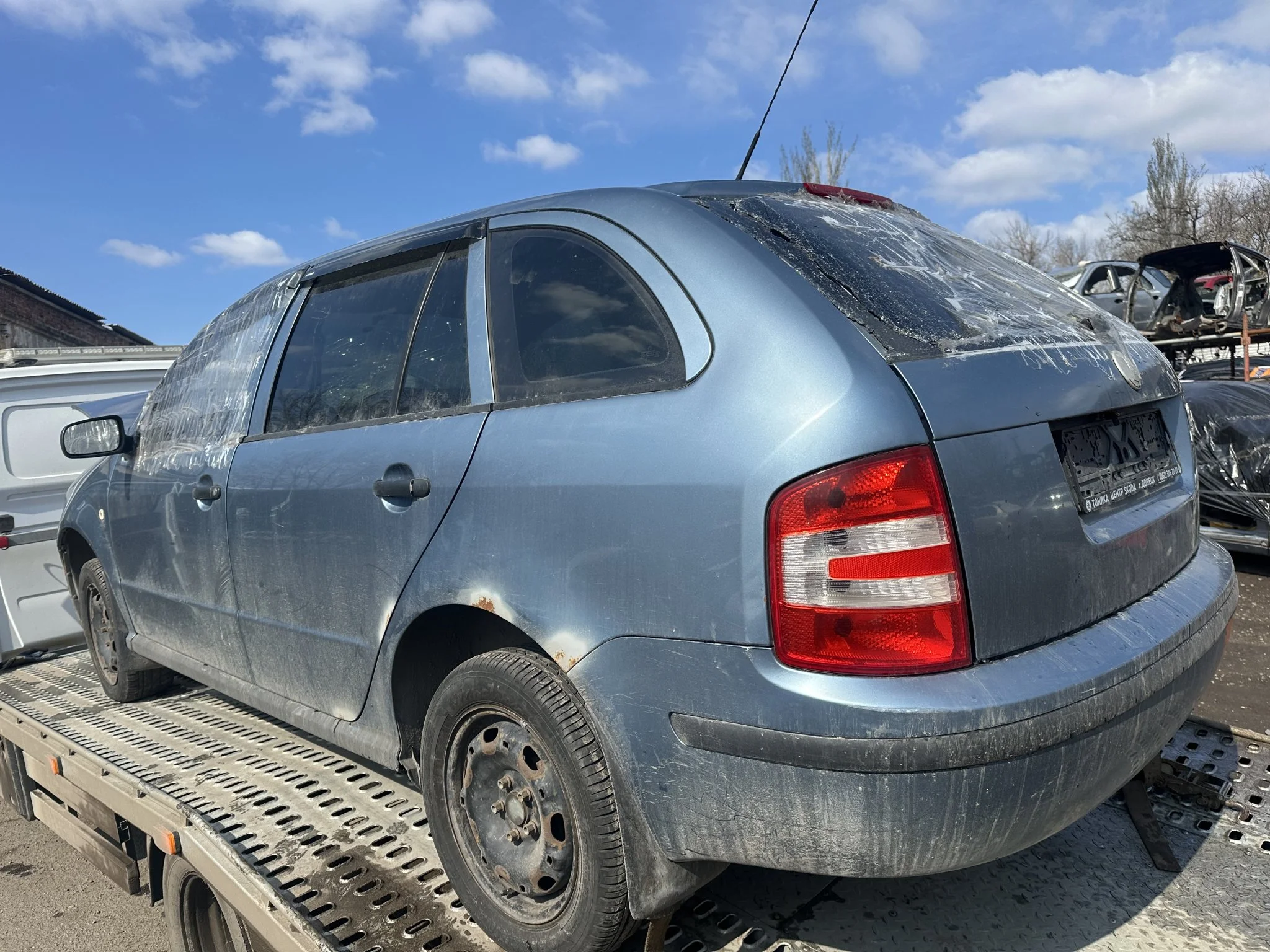 Продажа Skoda Fabia 1.2 (64Hp) (BME) FWD MT по запчастям