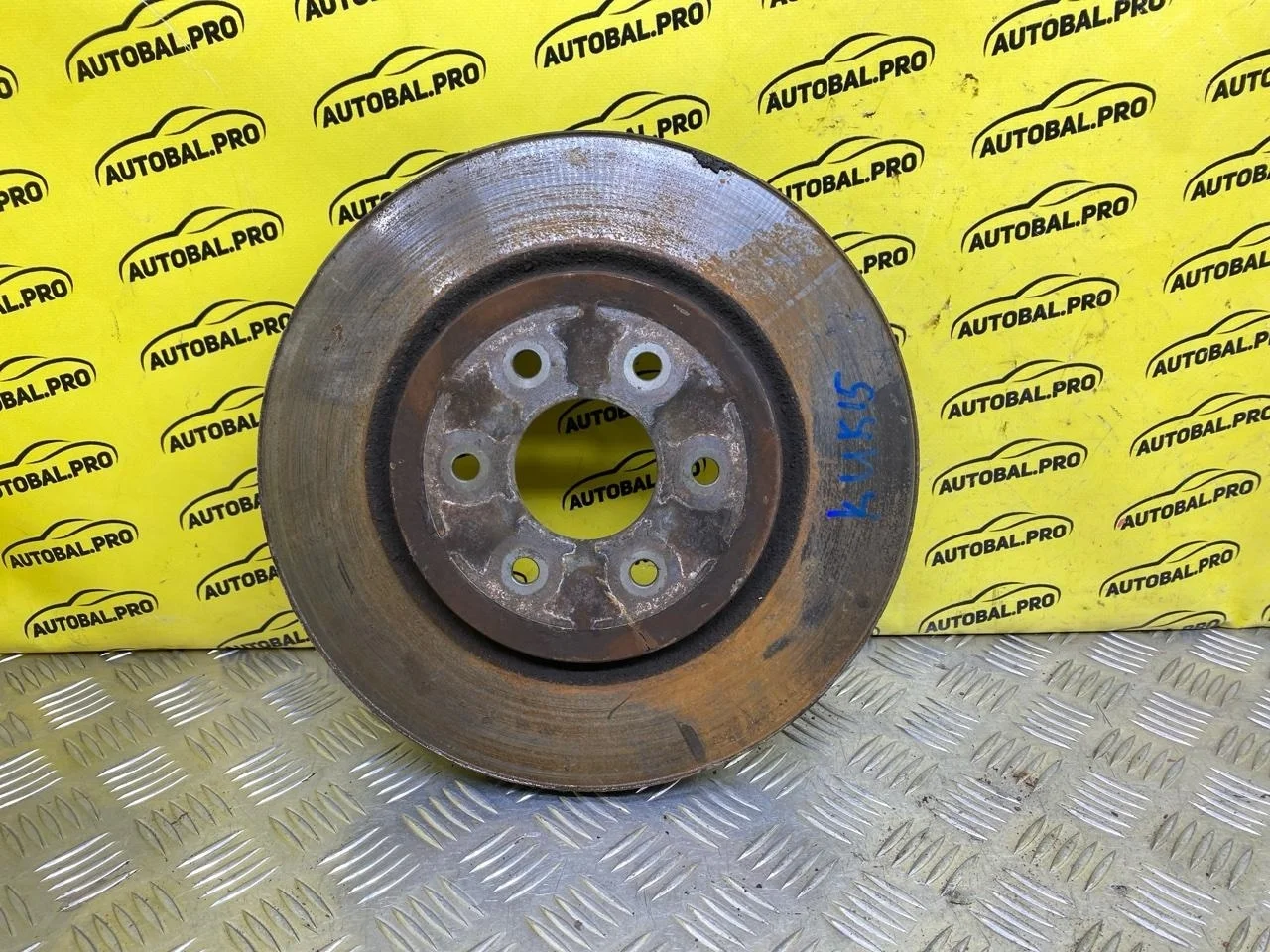 Диск тормозной передний Nissan Navara (D40) 2004-2015 2011 402065X00A ПИКАП 2.5 D YD25DDTI