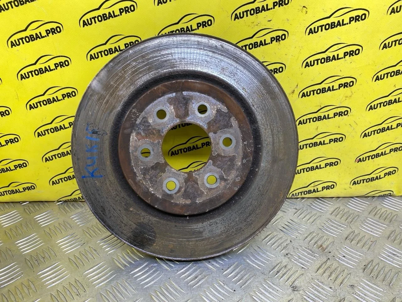Диск тормозной передний Nissan Navara (D40) 2004-2015 2011 402065X00A ПИКАП 2.5 D YD25DDTI
