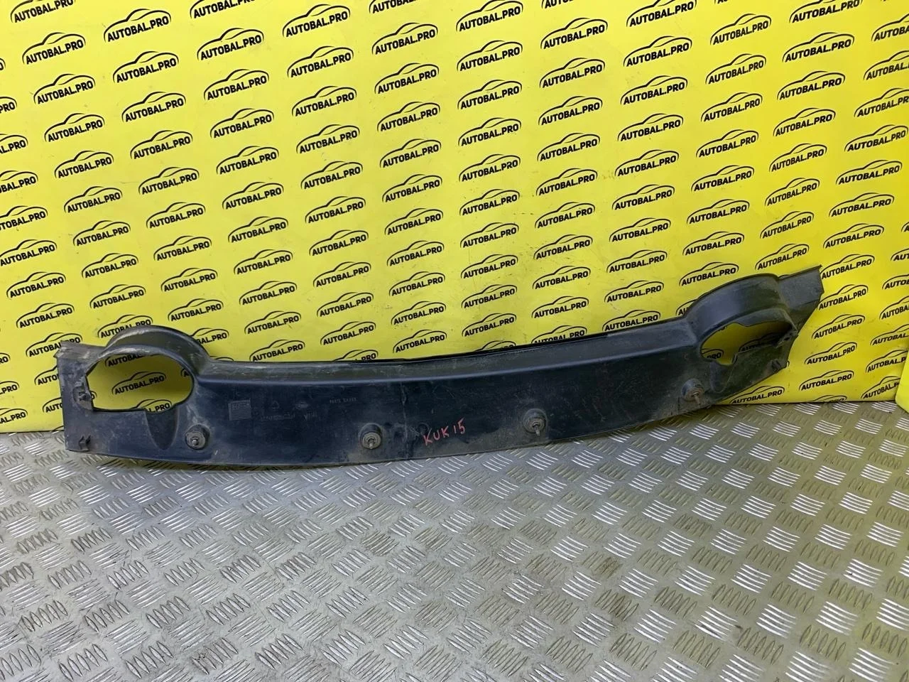 Накладка на бампер Nissan Navara (D40) 2004-2015 2011 960155X00A ПИКАП 2.5 D YD25DDTI