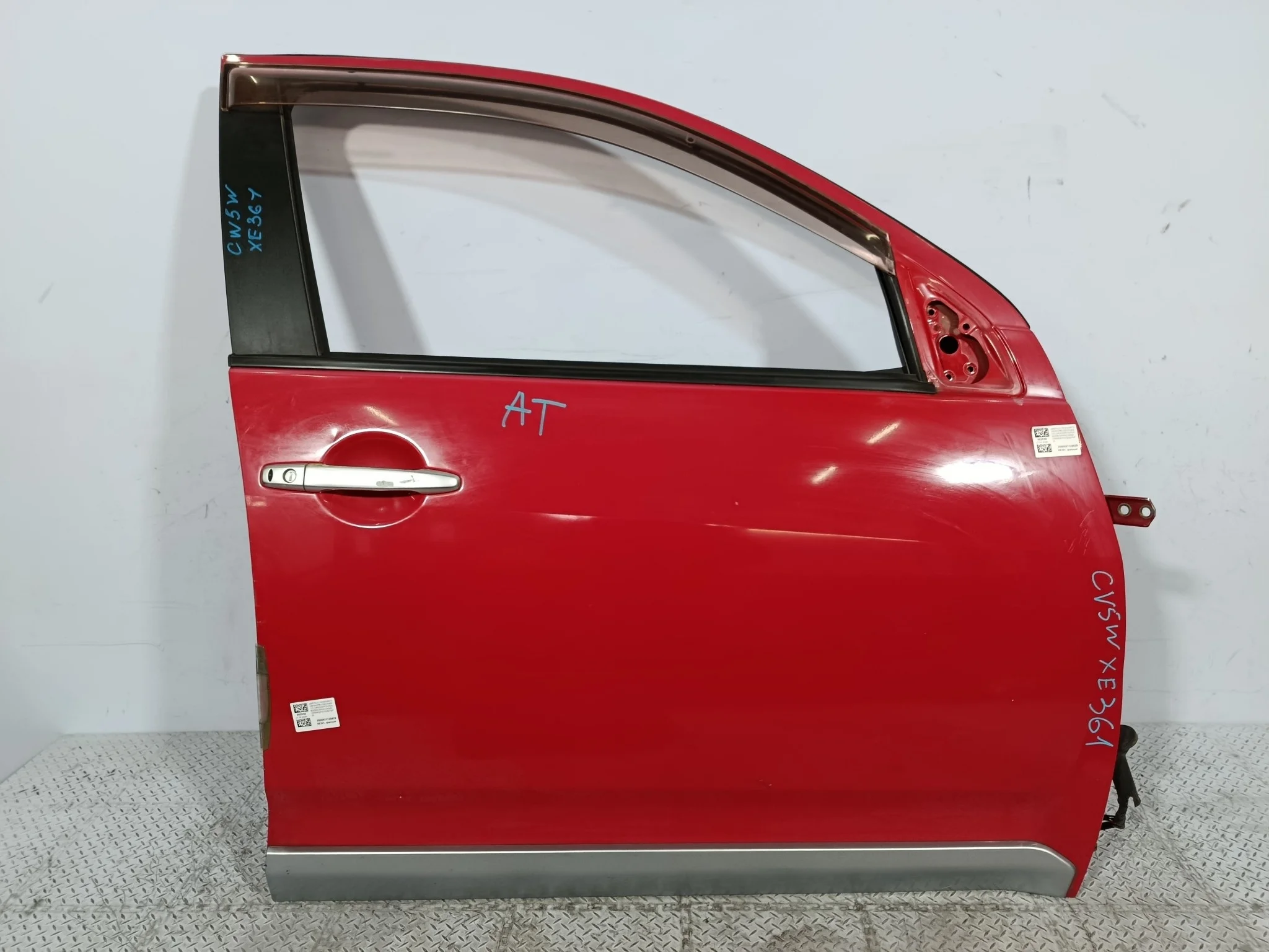 ДВЕРЬ CITROEN MITSUBISHI PEUGEOT 4007 C-CROSSER OUTLANDER 5700A278 ПЕРЕДНЯЯ ПРАВАЯ красный, P23 XE361