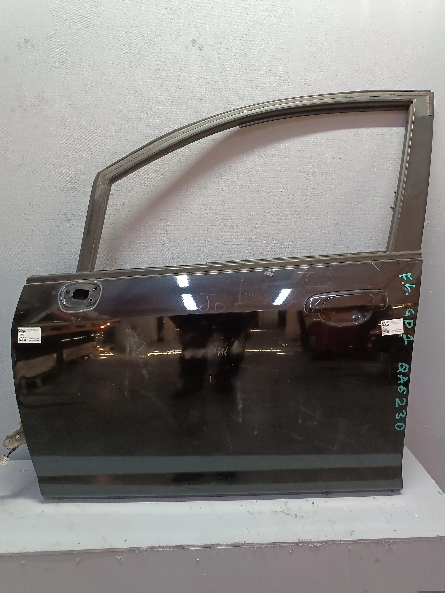 ДВЕРЬ HONDA FIT JAZZ 67050SAA010ZZ ПЕРЕДНЯЯ ЛЕВАЯ  черный, B92P QA6230
