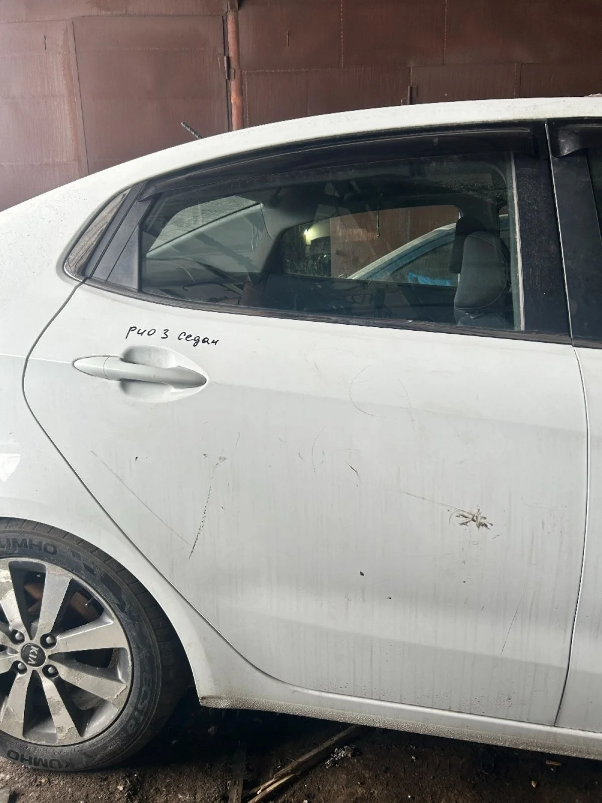 Дверь задняя правая Kia Rio 3 Седан