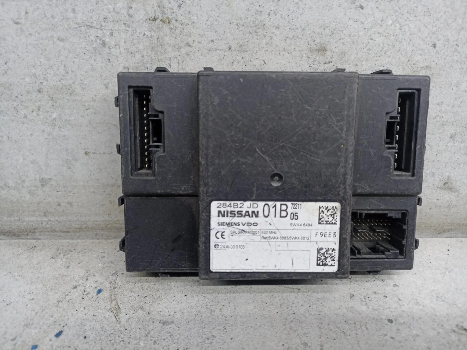 Блок комфорта Nissan X-Trail T31 2011 284B2JD01B